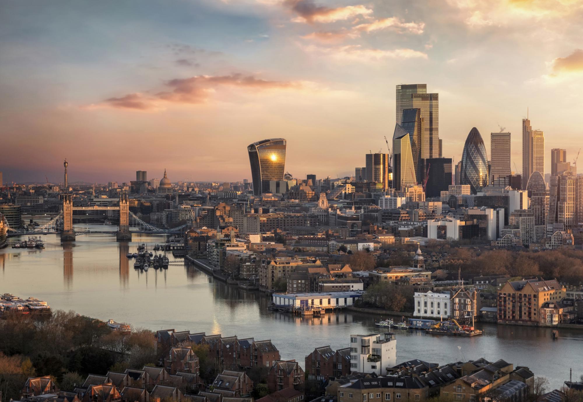 London city skyline