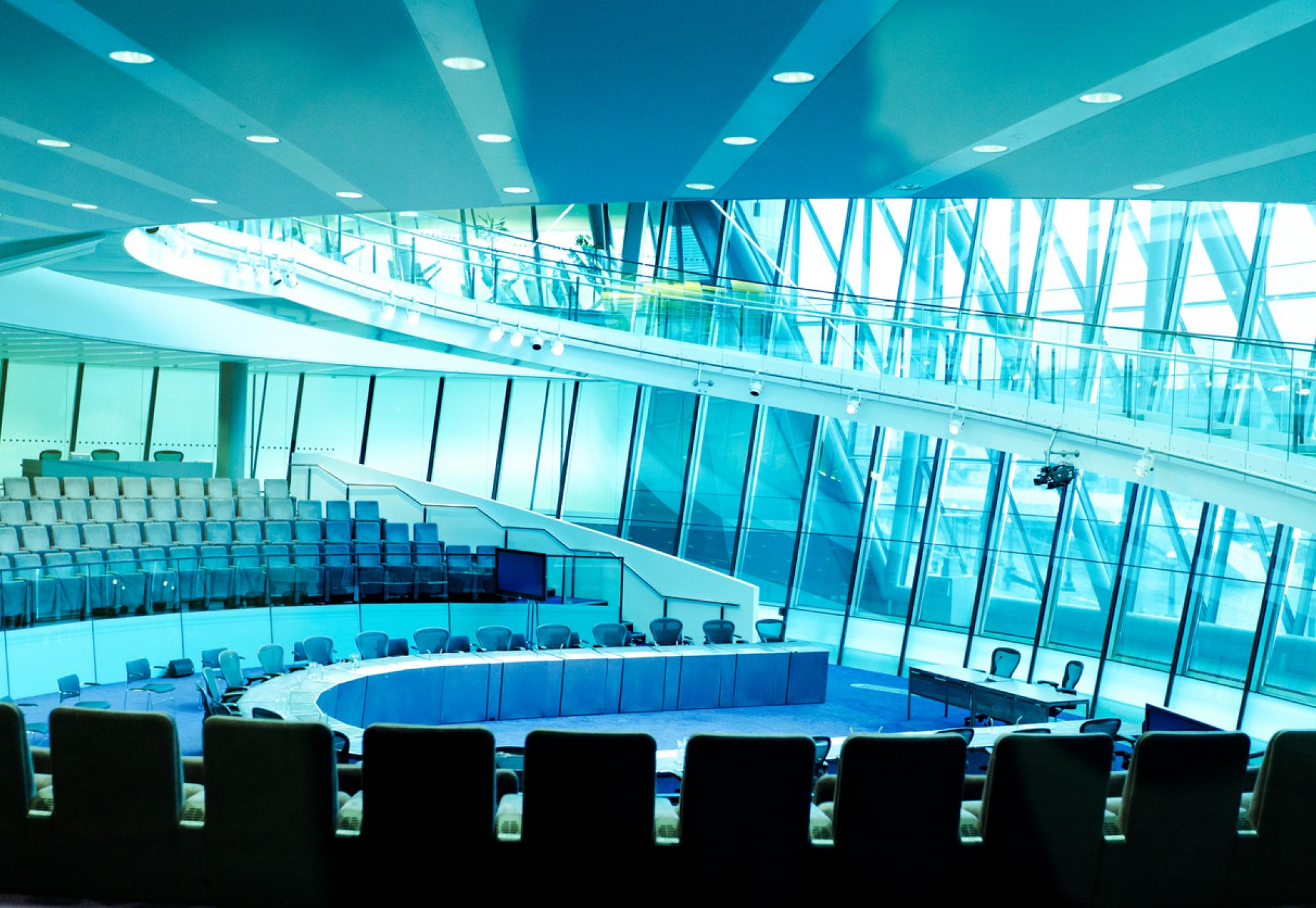 Meeting room at City Hall, London