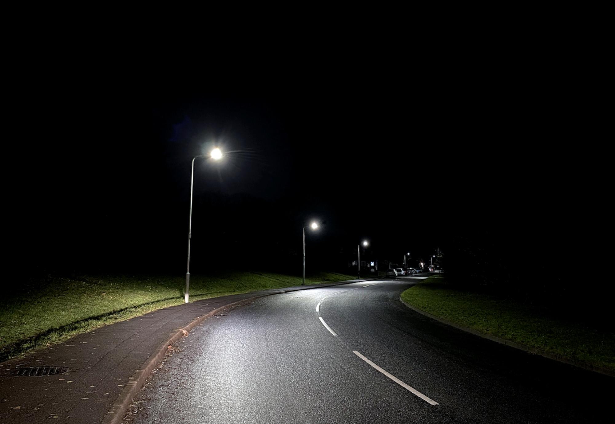 Street at night time