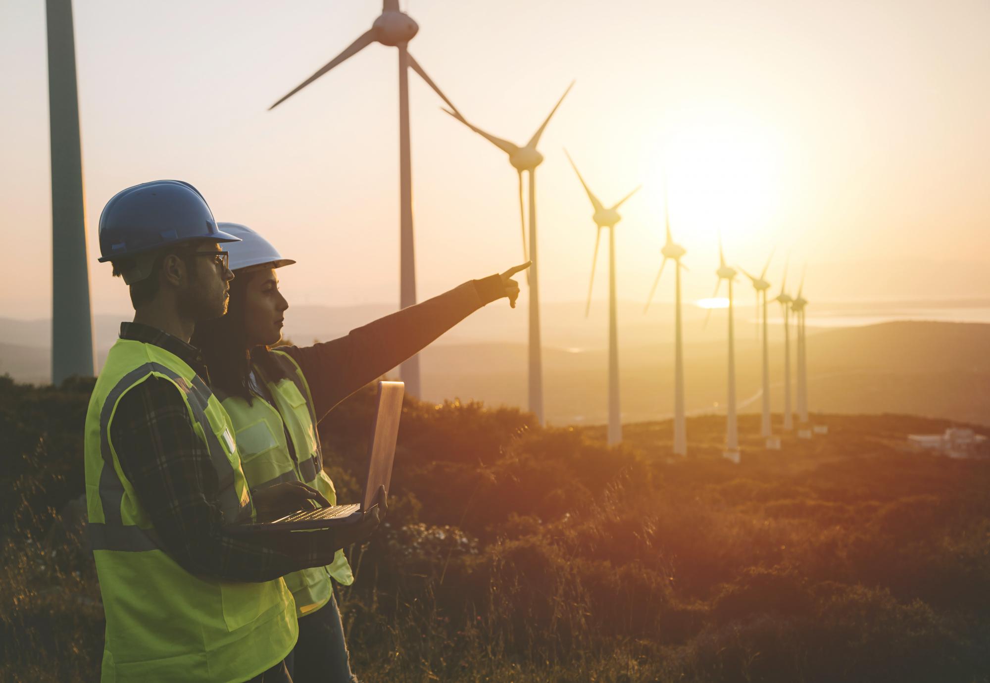 Wind turbines