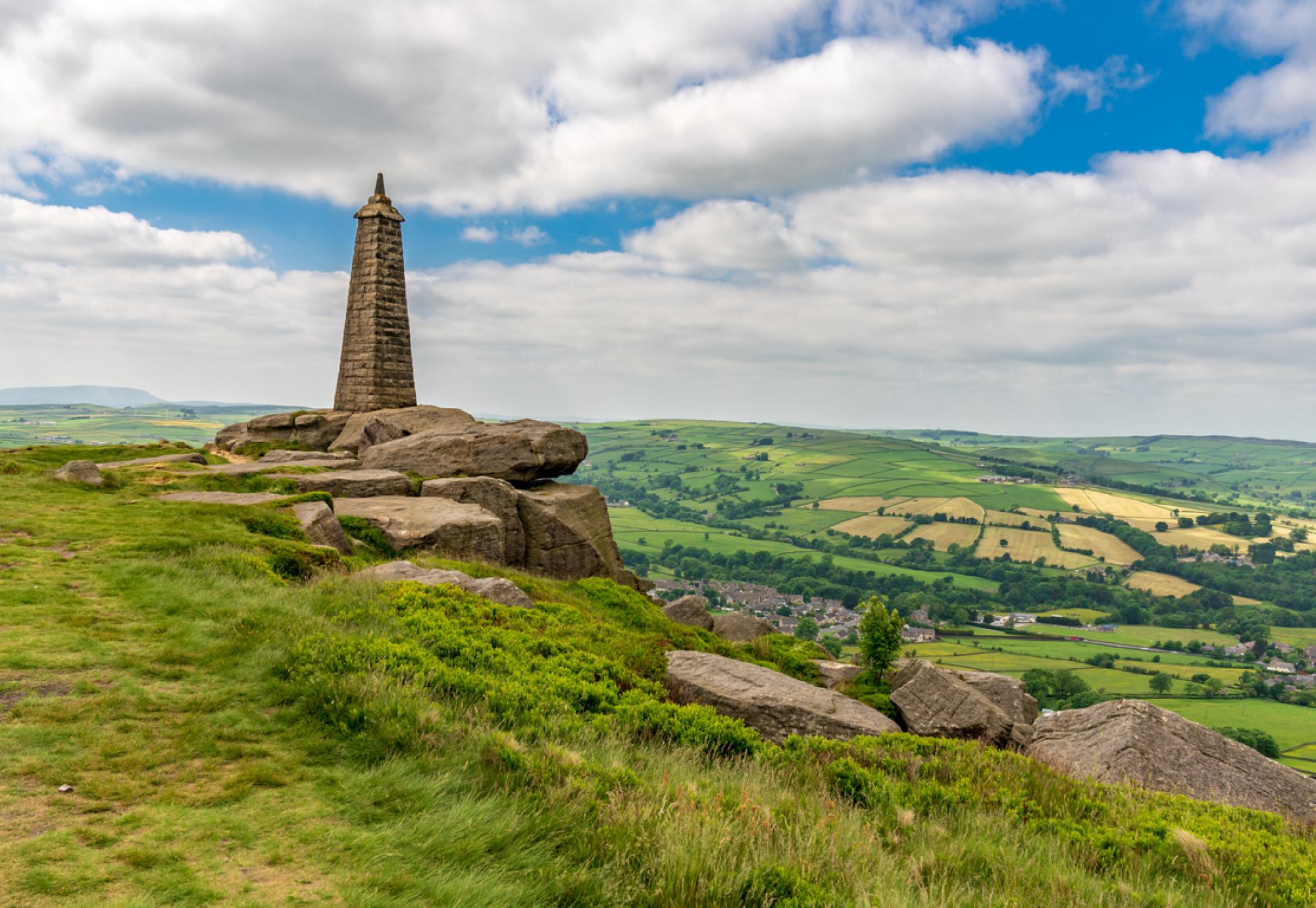 Wainman's pinnacle near Glusburn, North Yorkshire