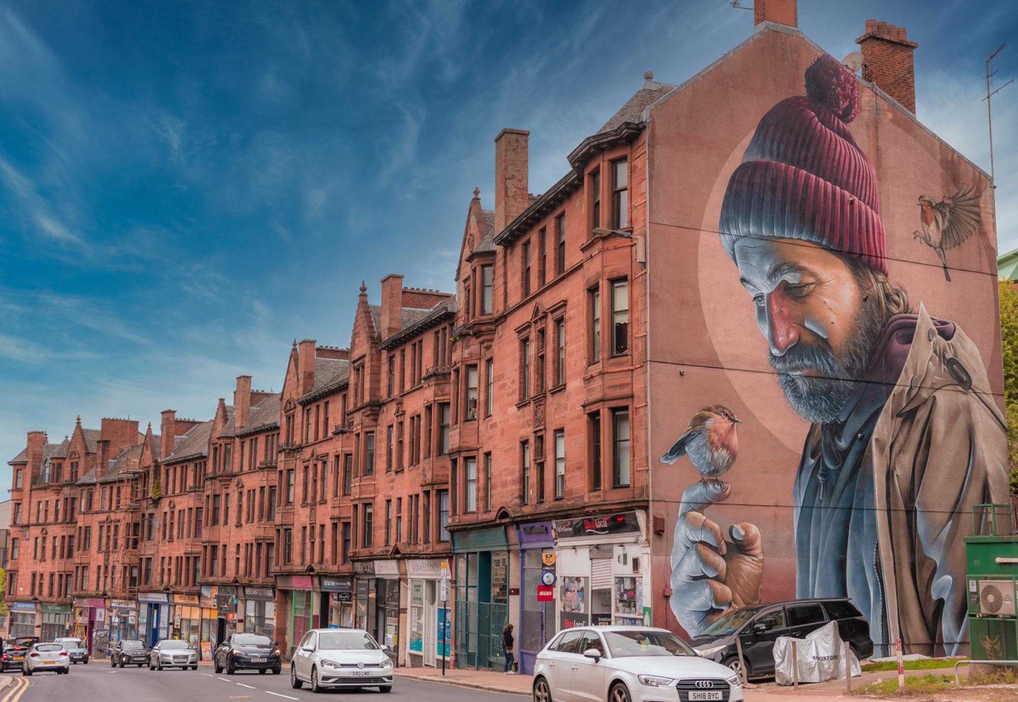 Mural in glasgow