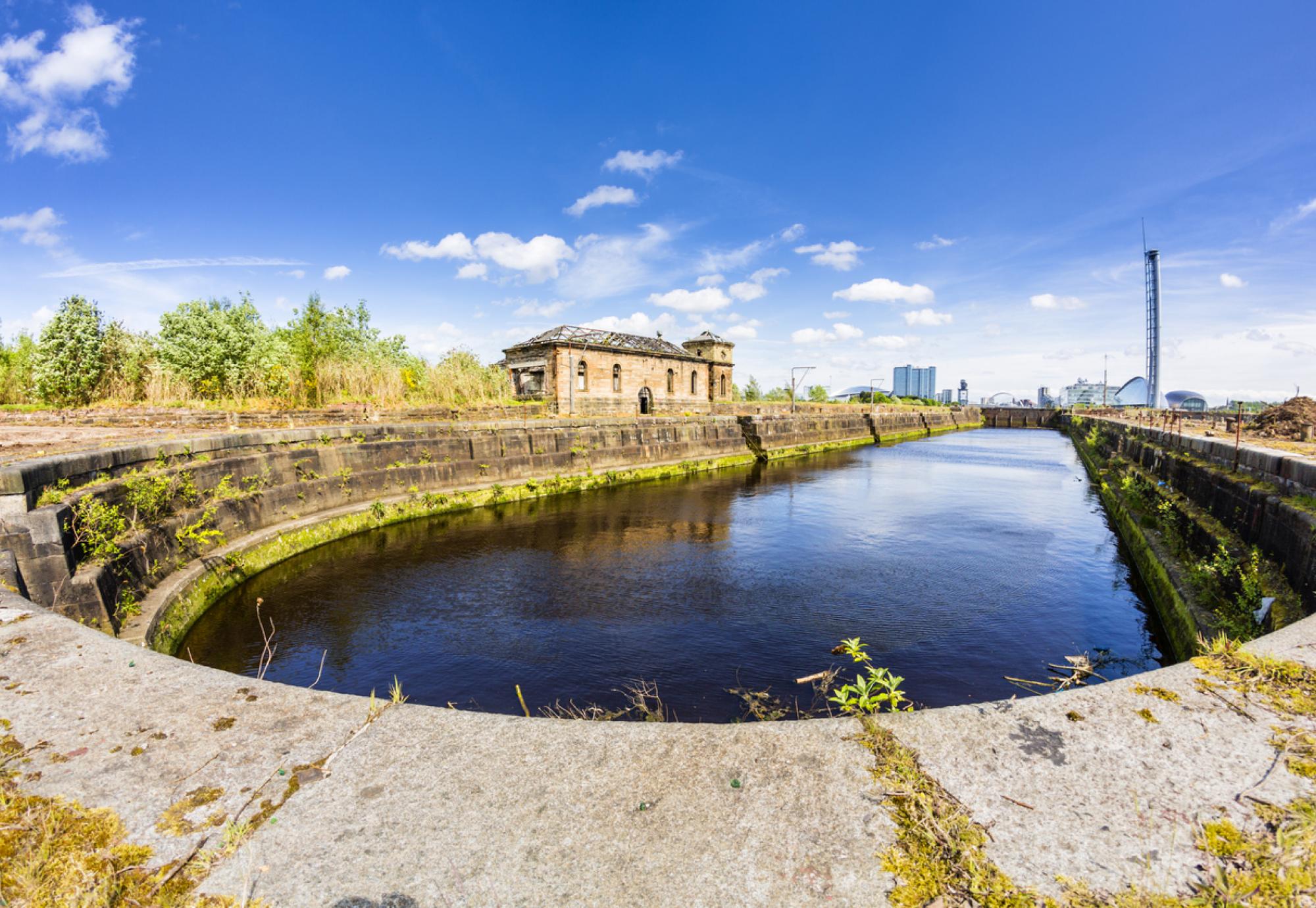 Dock in Glasgow