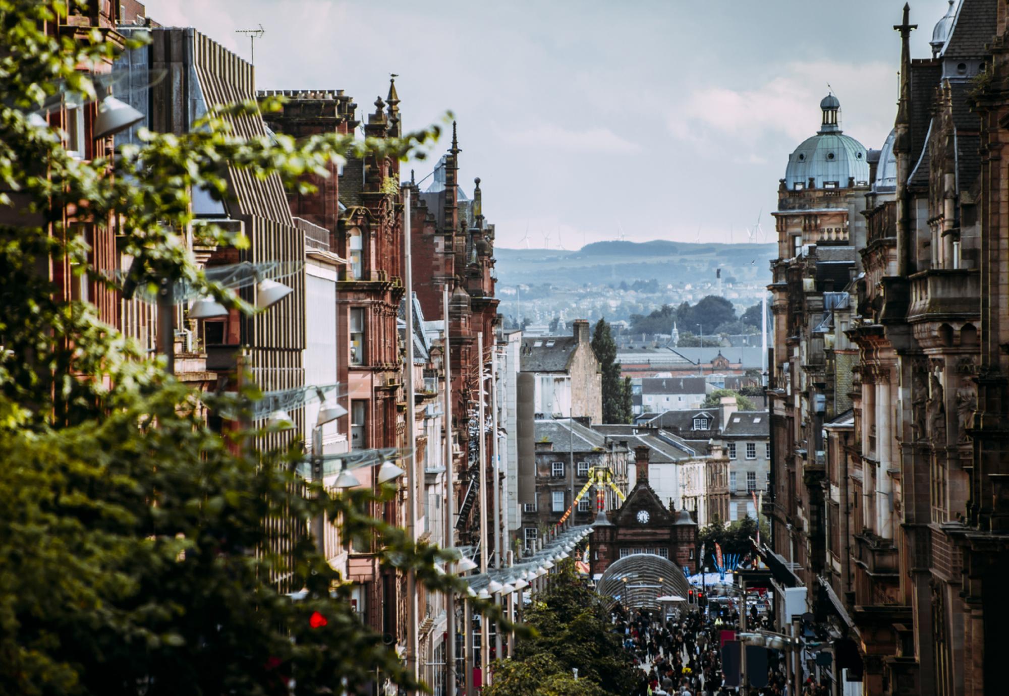 Street in Glasgow