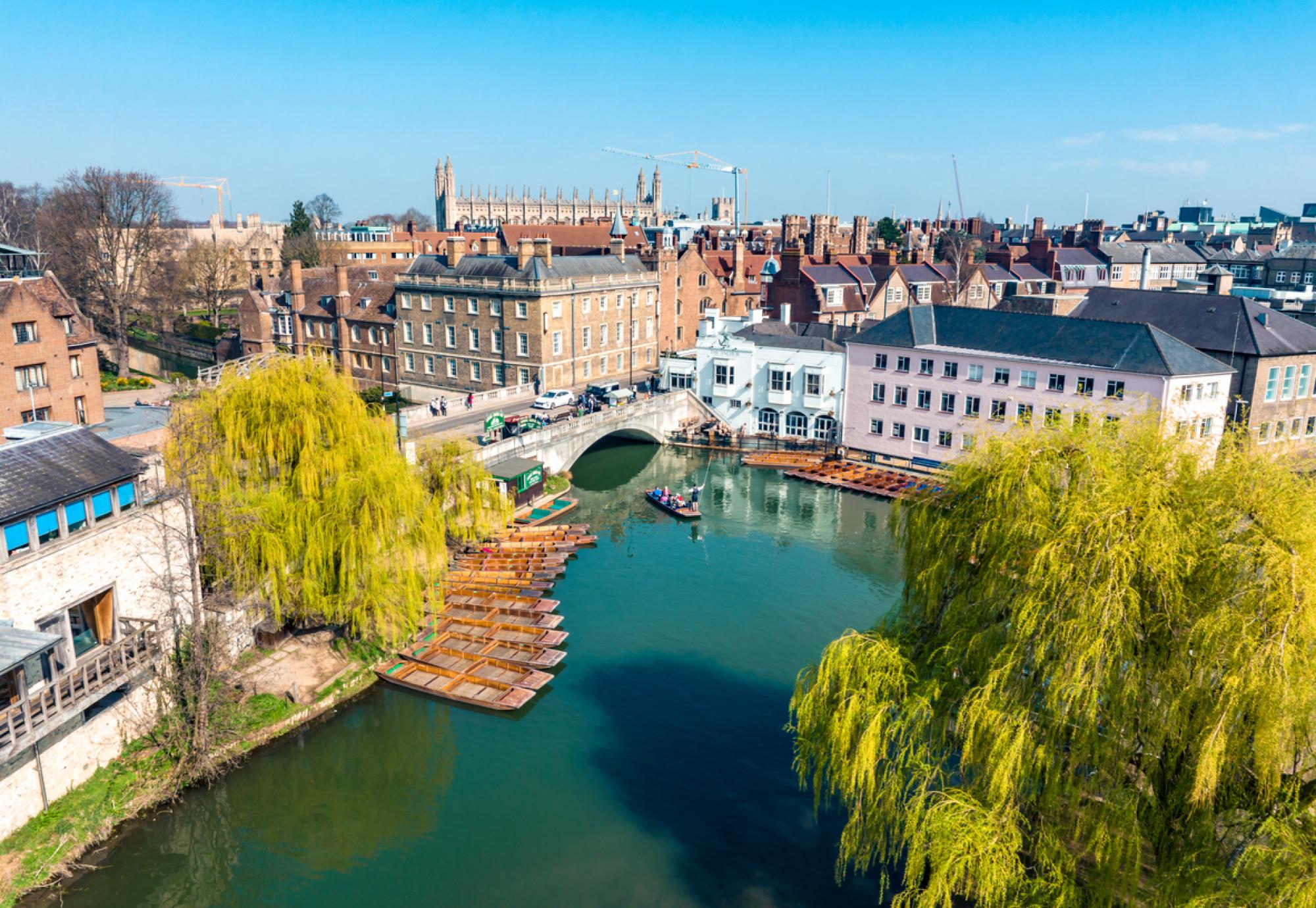 Cambridge in the sun