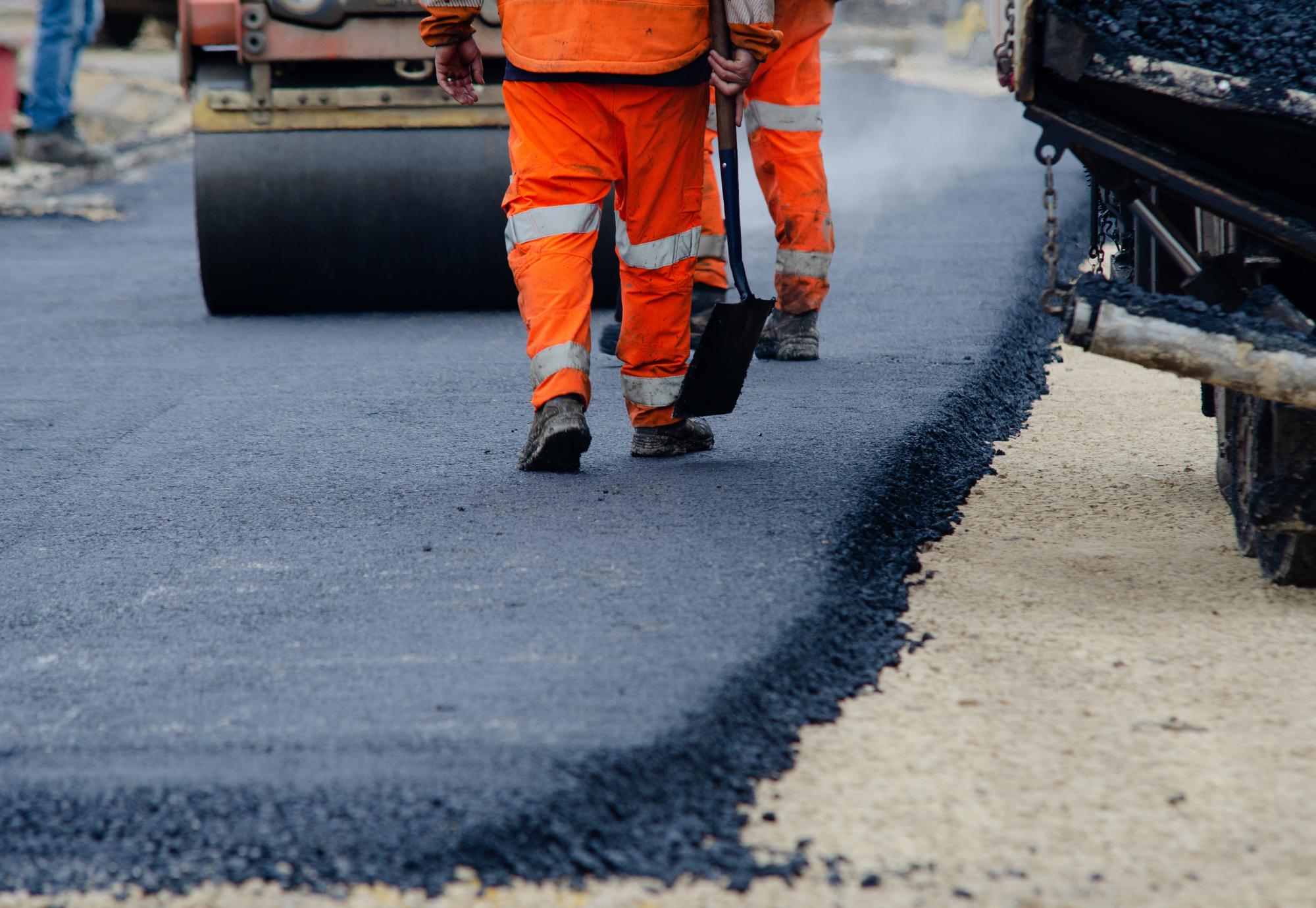 Tarmac road paving, via Istock 