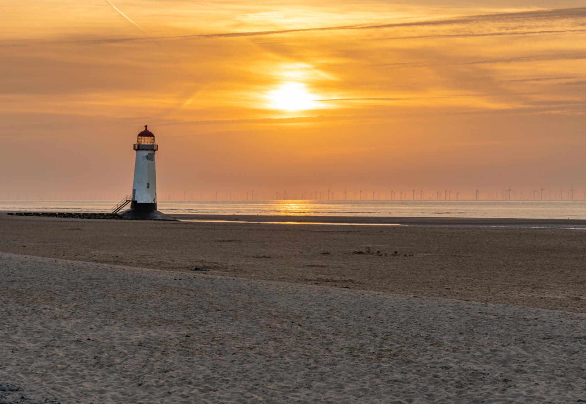 Lighthouse in Flintshire