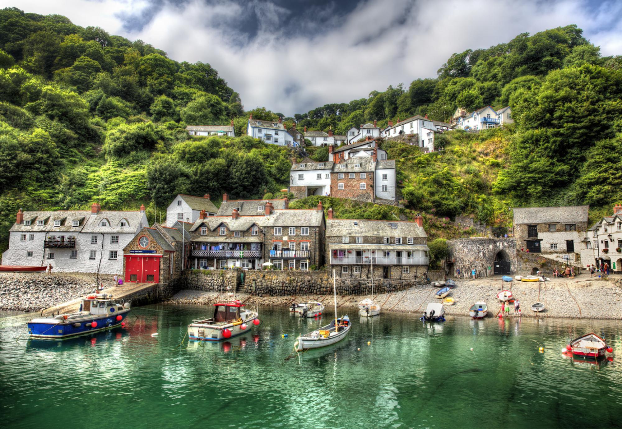 From Clovelly, a fishing port in Devon