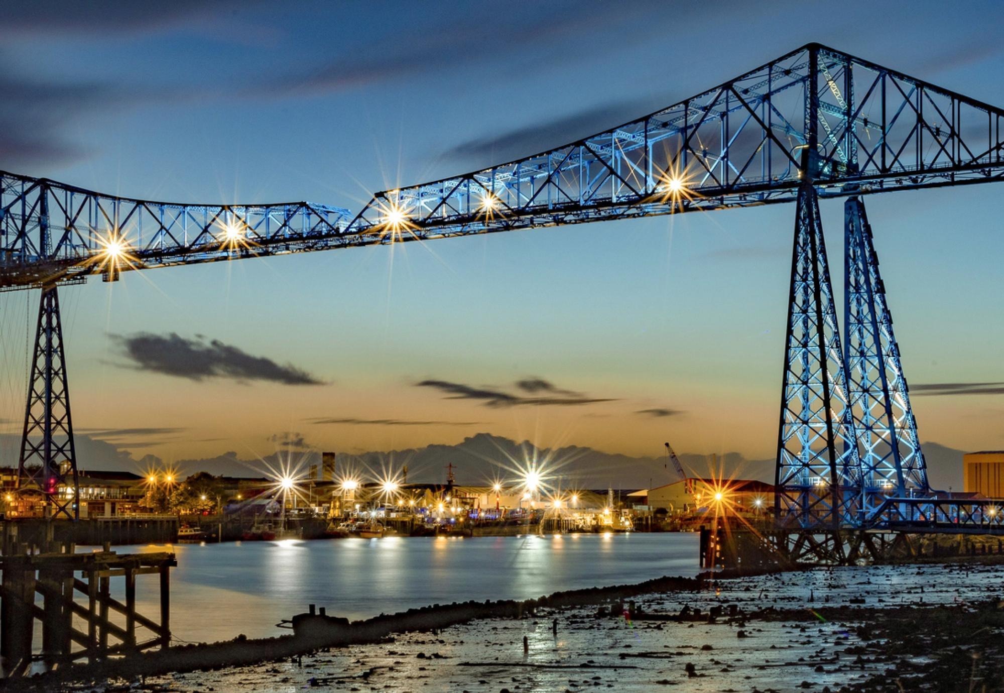 Transporter bridge in Middlesbrough