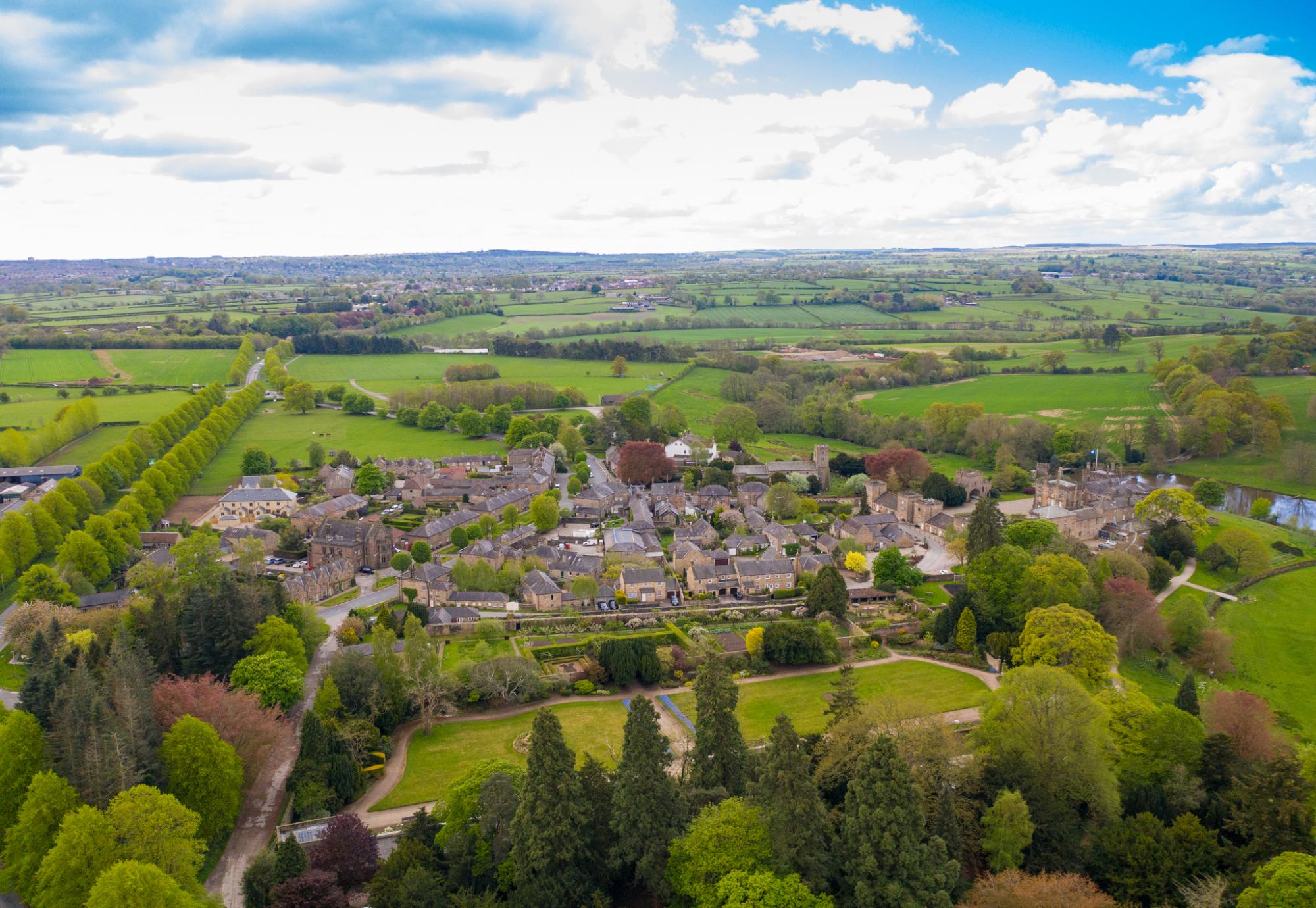 Rural england in North Yorkshire