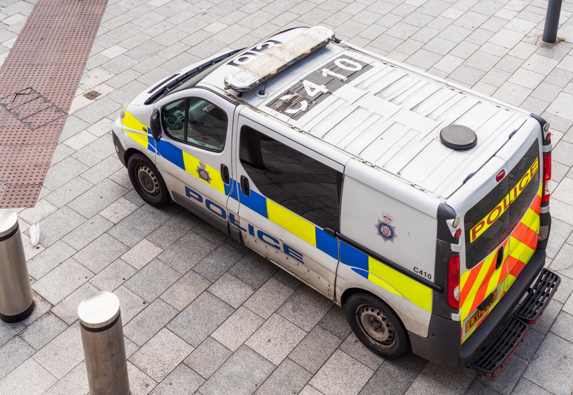 West Midlands Police van