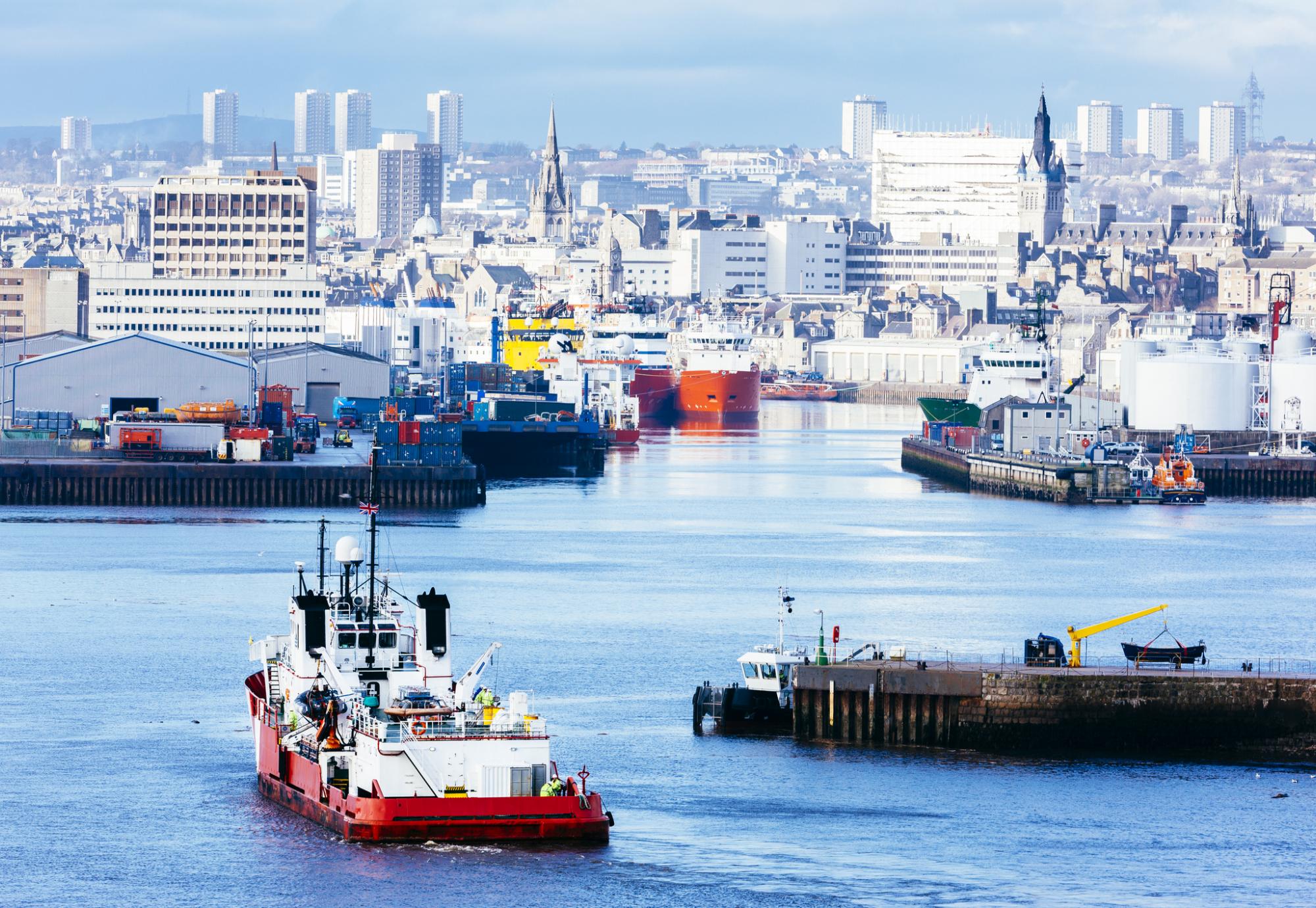 Aberdeen port