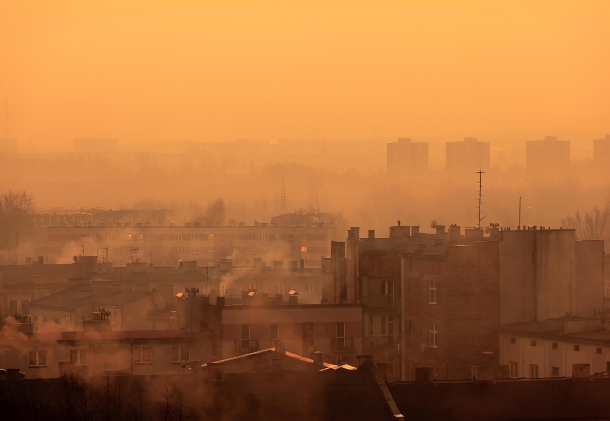 Air pollution over London