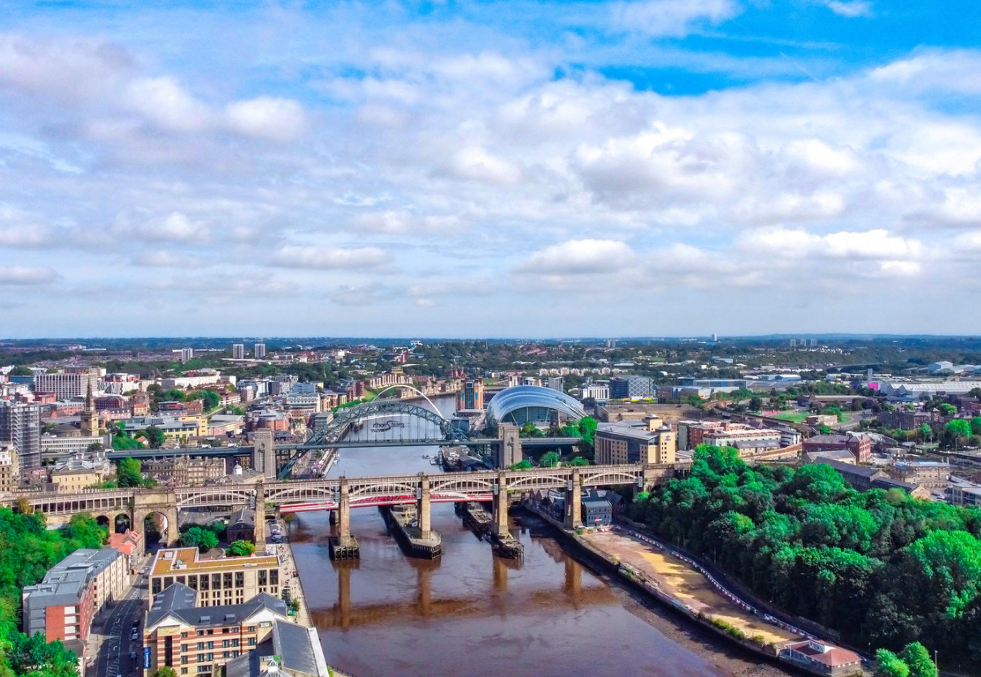 Newcastle skyline