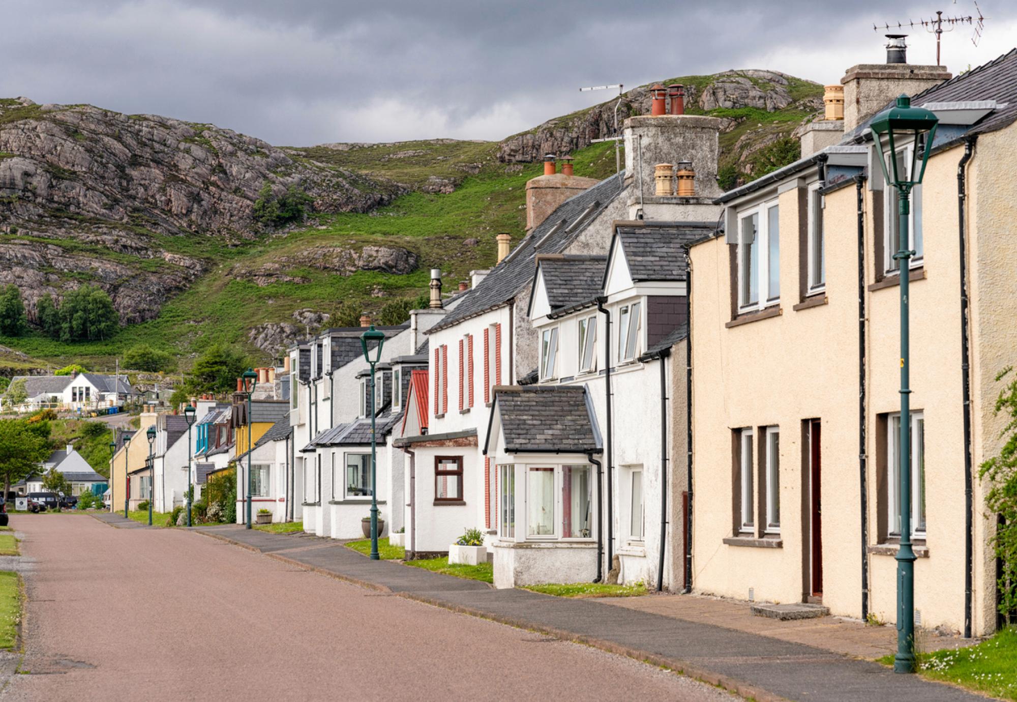 Remote Scottish village