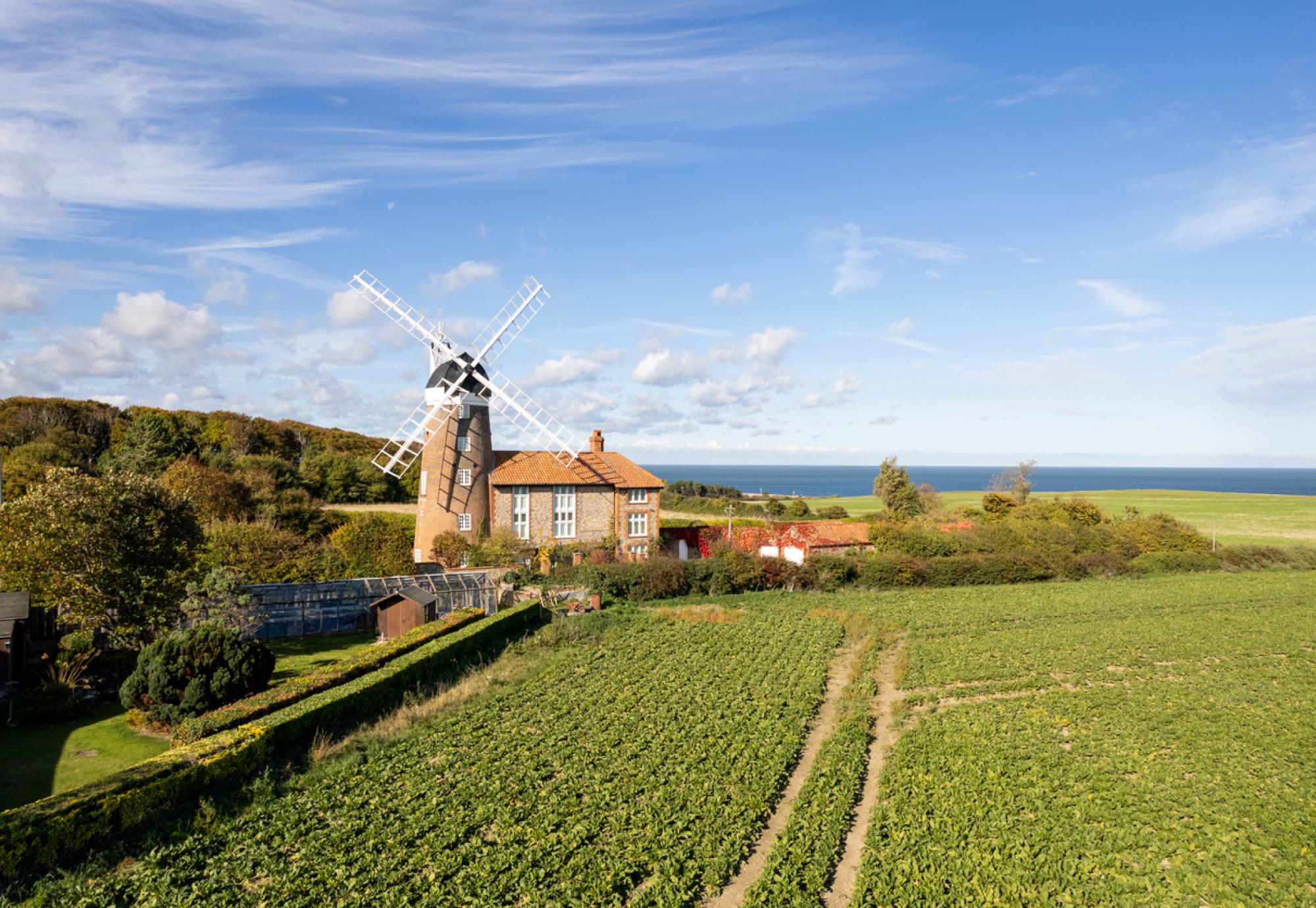 Weybourne in north Norfolk, UK