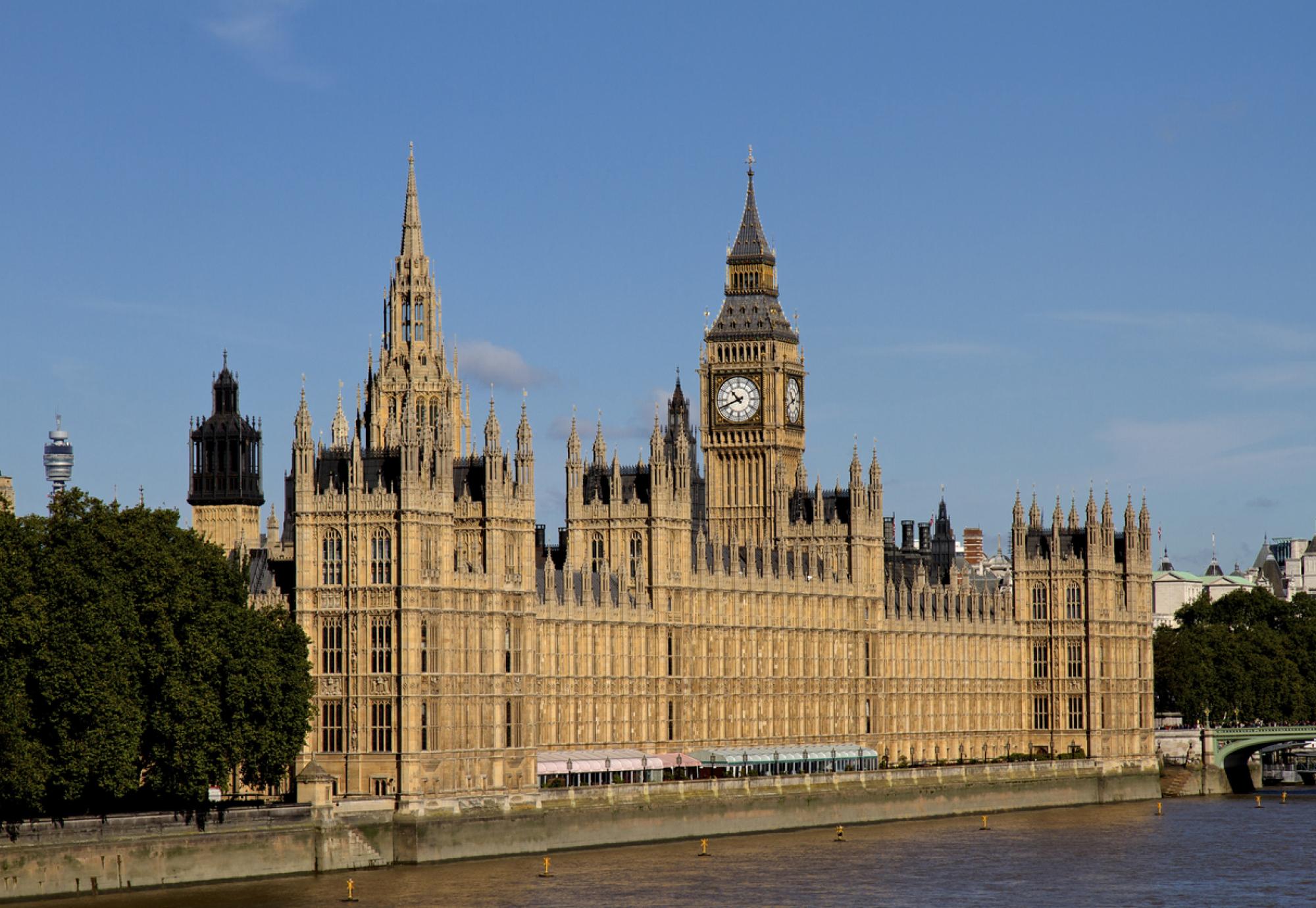 Houses of Parliament with Big Ben in the background