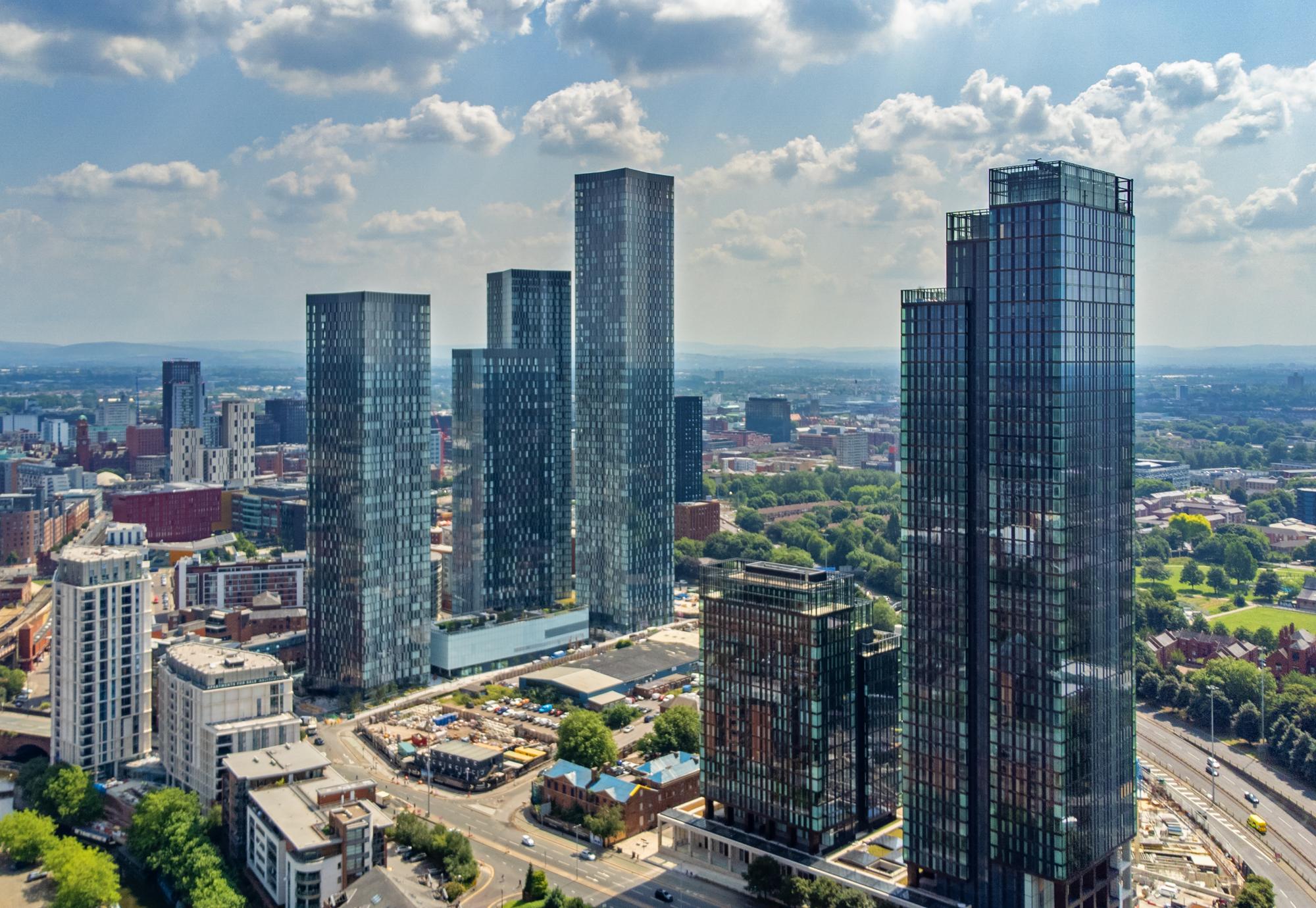 Manchester skyline