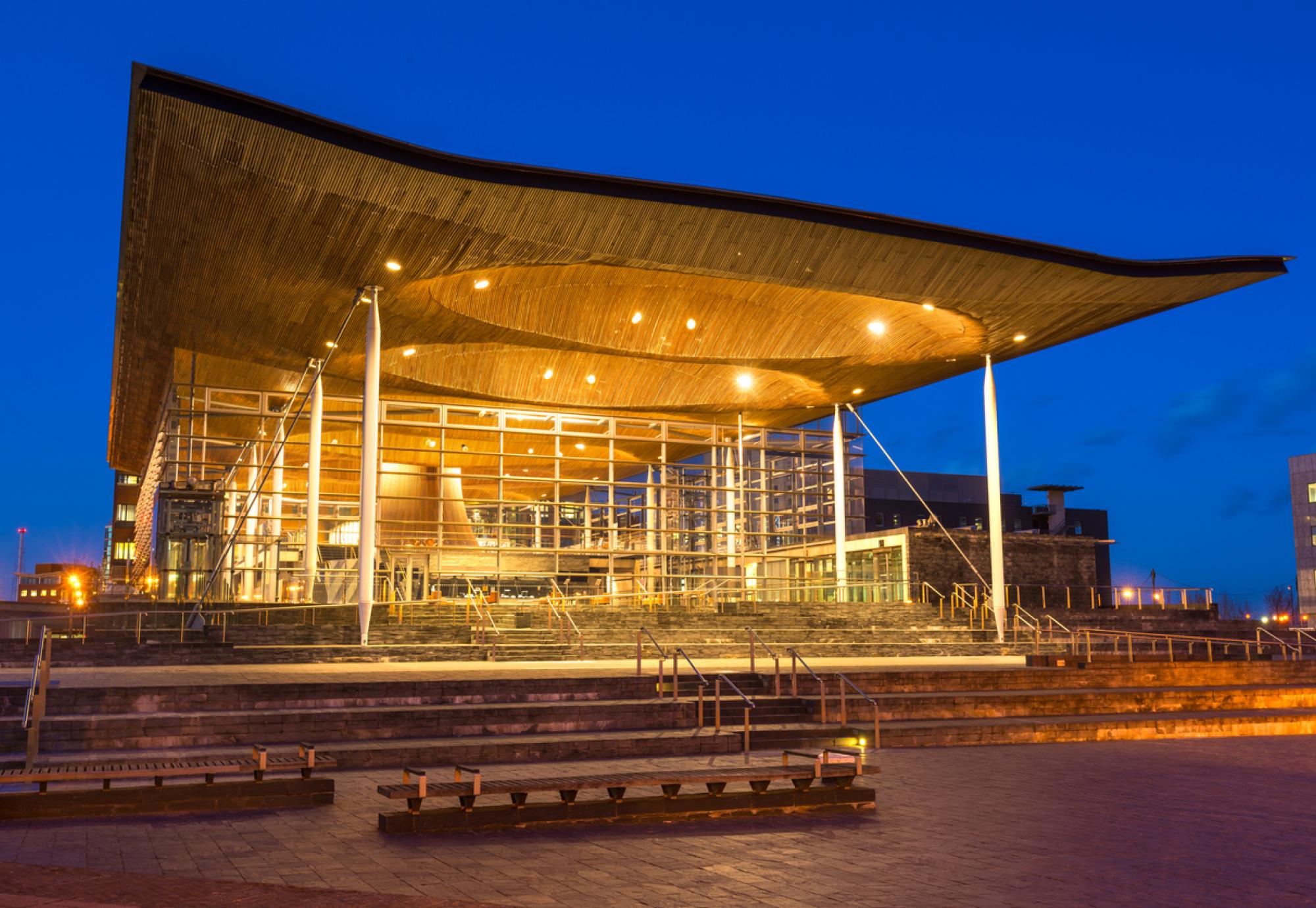 The Senedd, Welsh Parliament, Cardiff