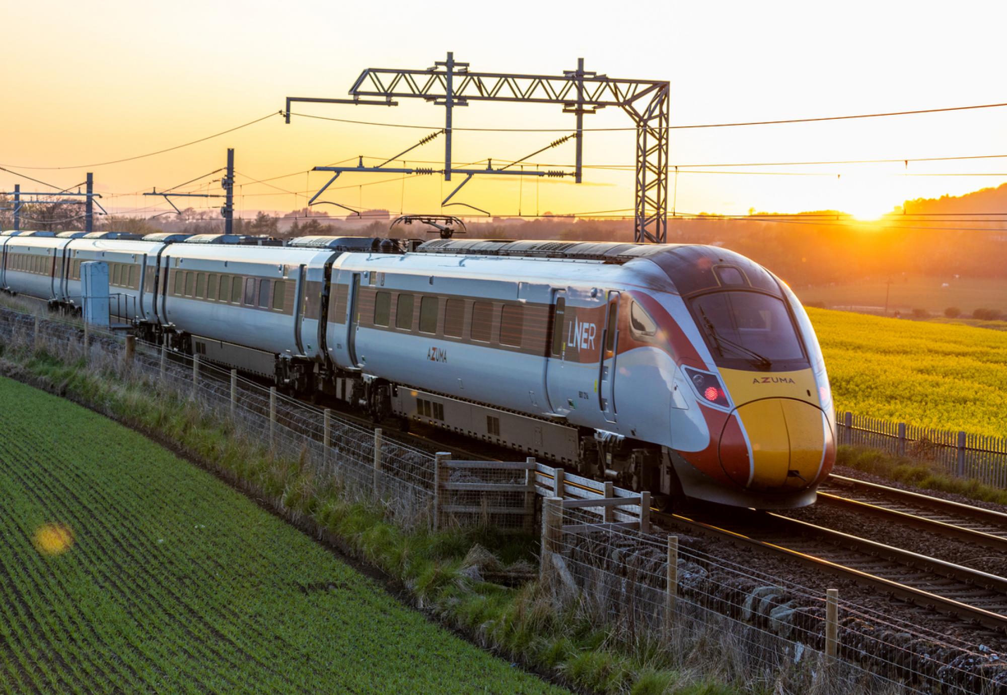 London North Eastern Railway LNER Azuma Train