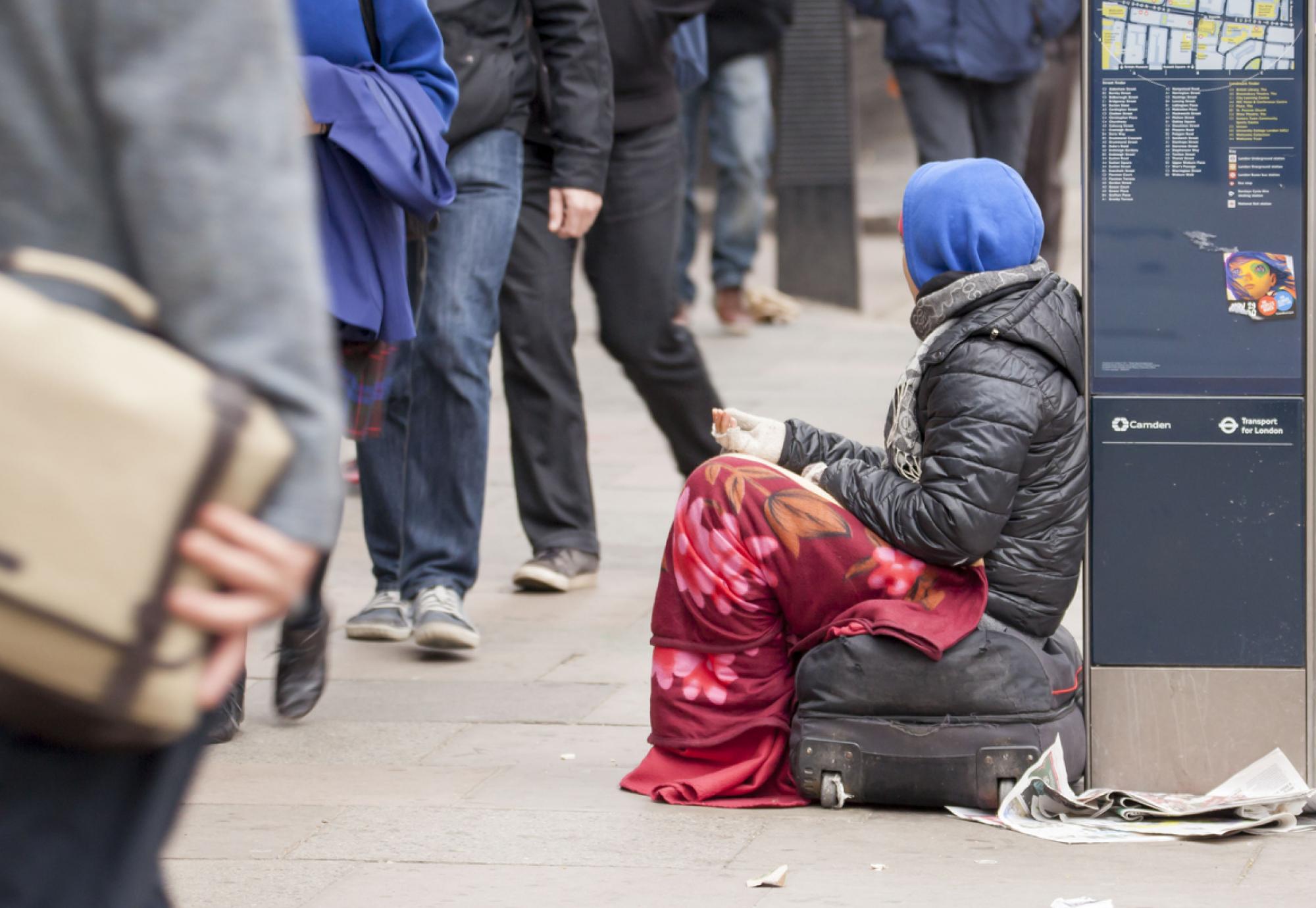 Homeless in London