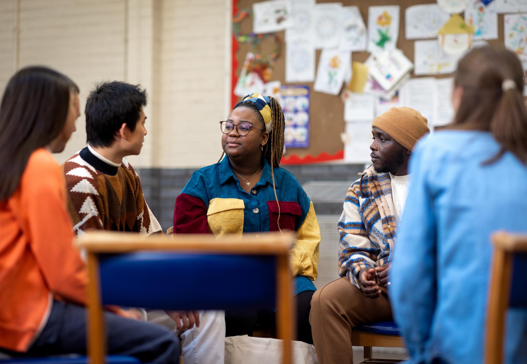 Community group and social care image