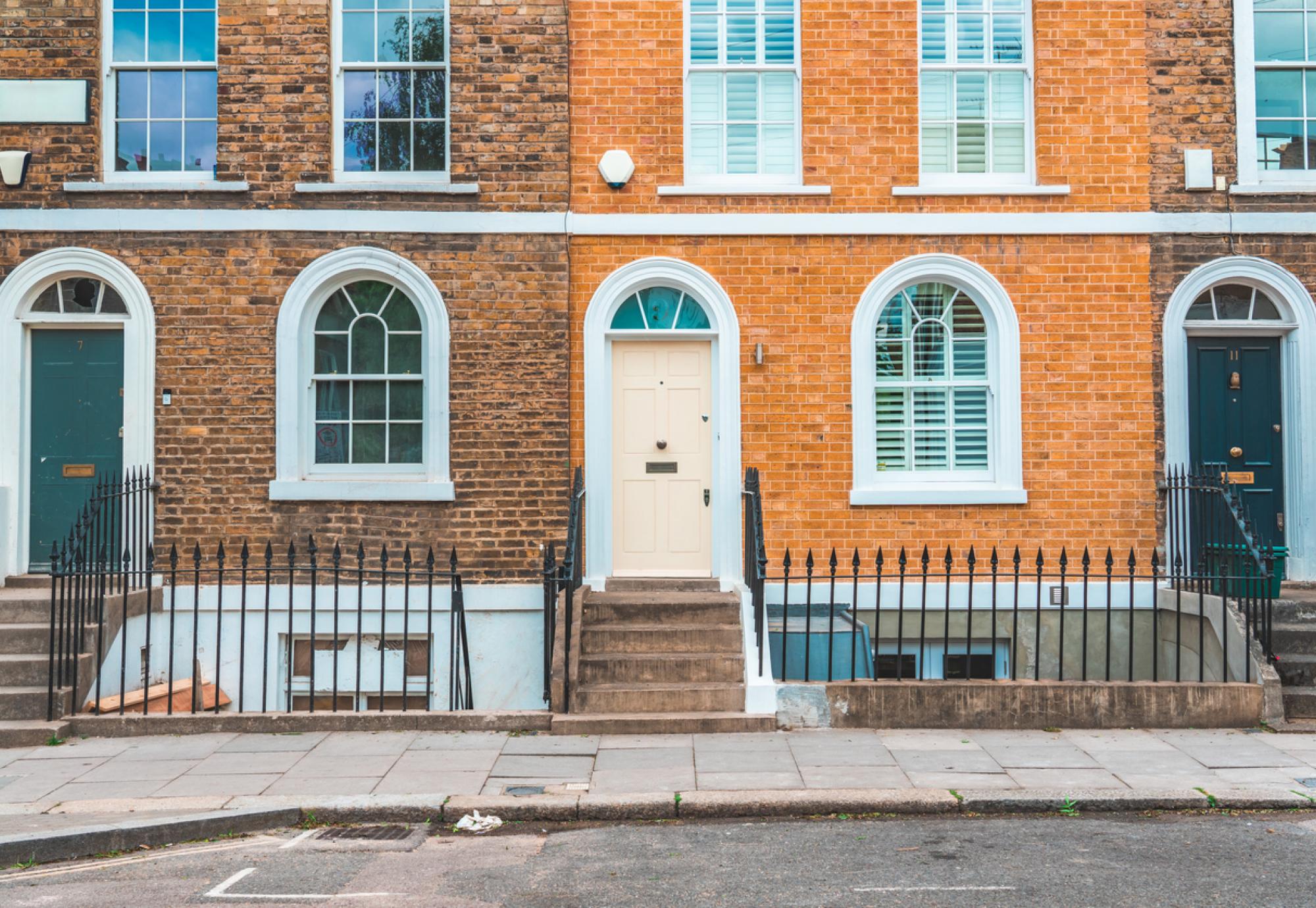 Typical London UK town house