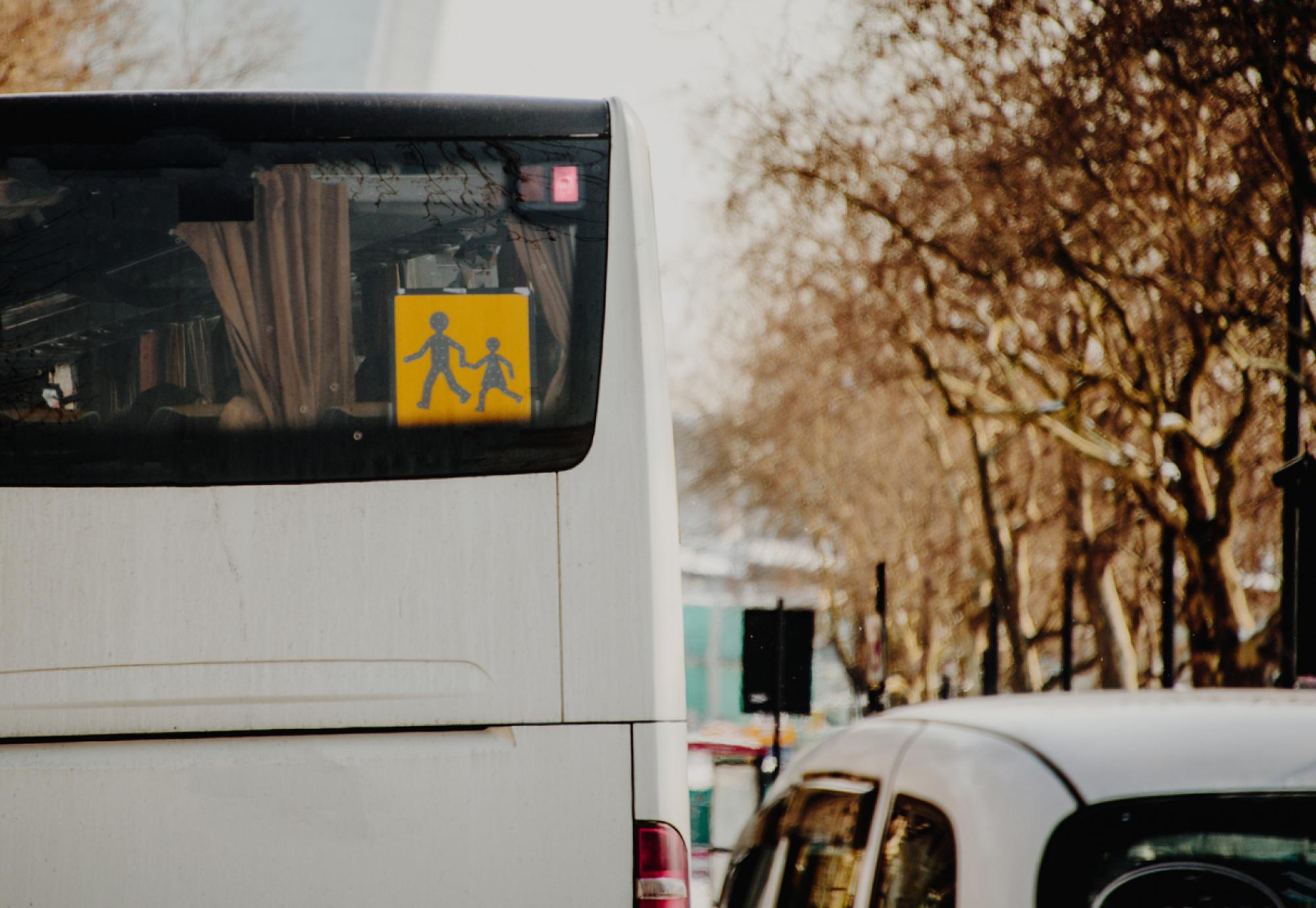 A school bus service in the UK