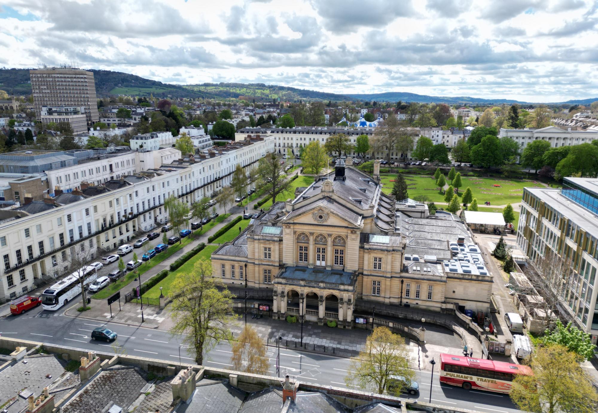 Cheltenham town centre, Gloucestershire, United Kingdom