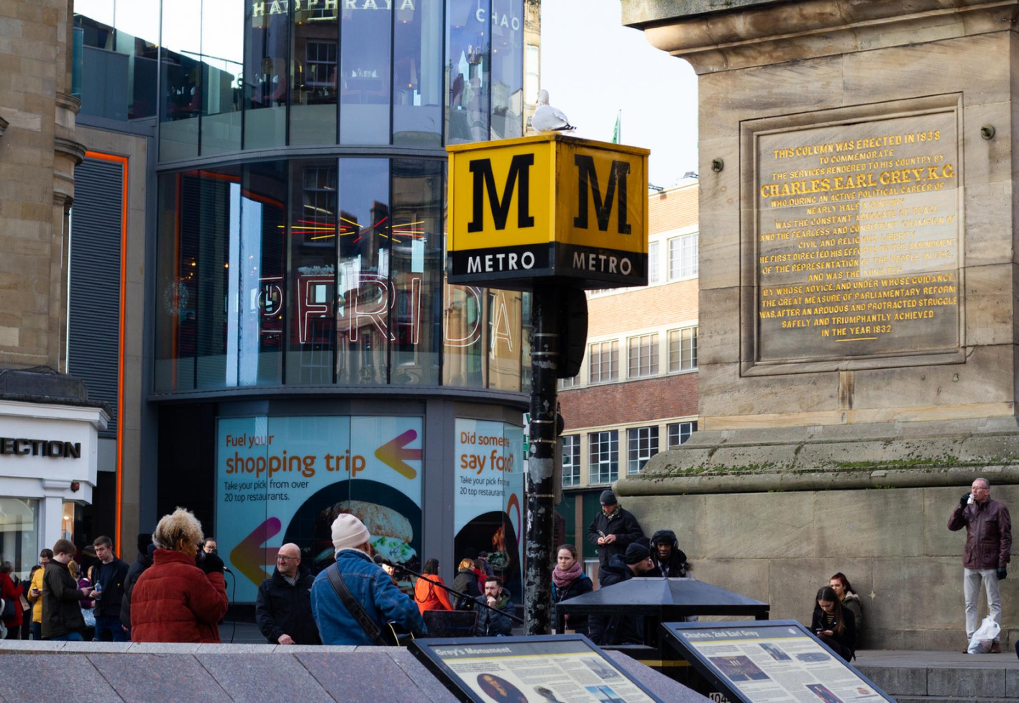 Newcastle Metro station