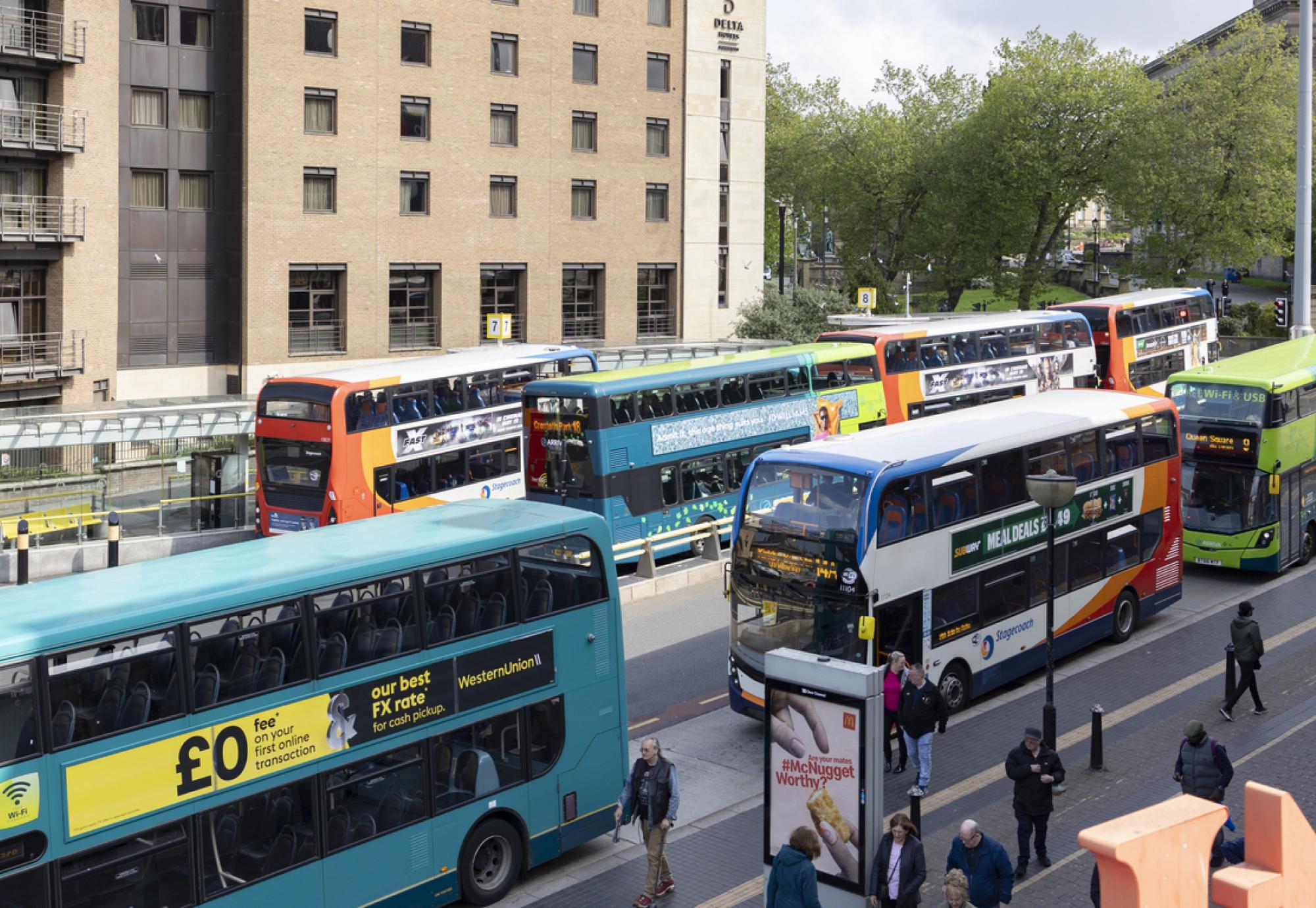 Queen Square Bus Station, Liverpool