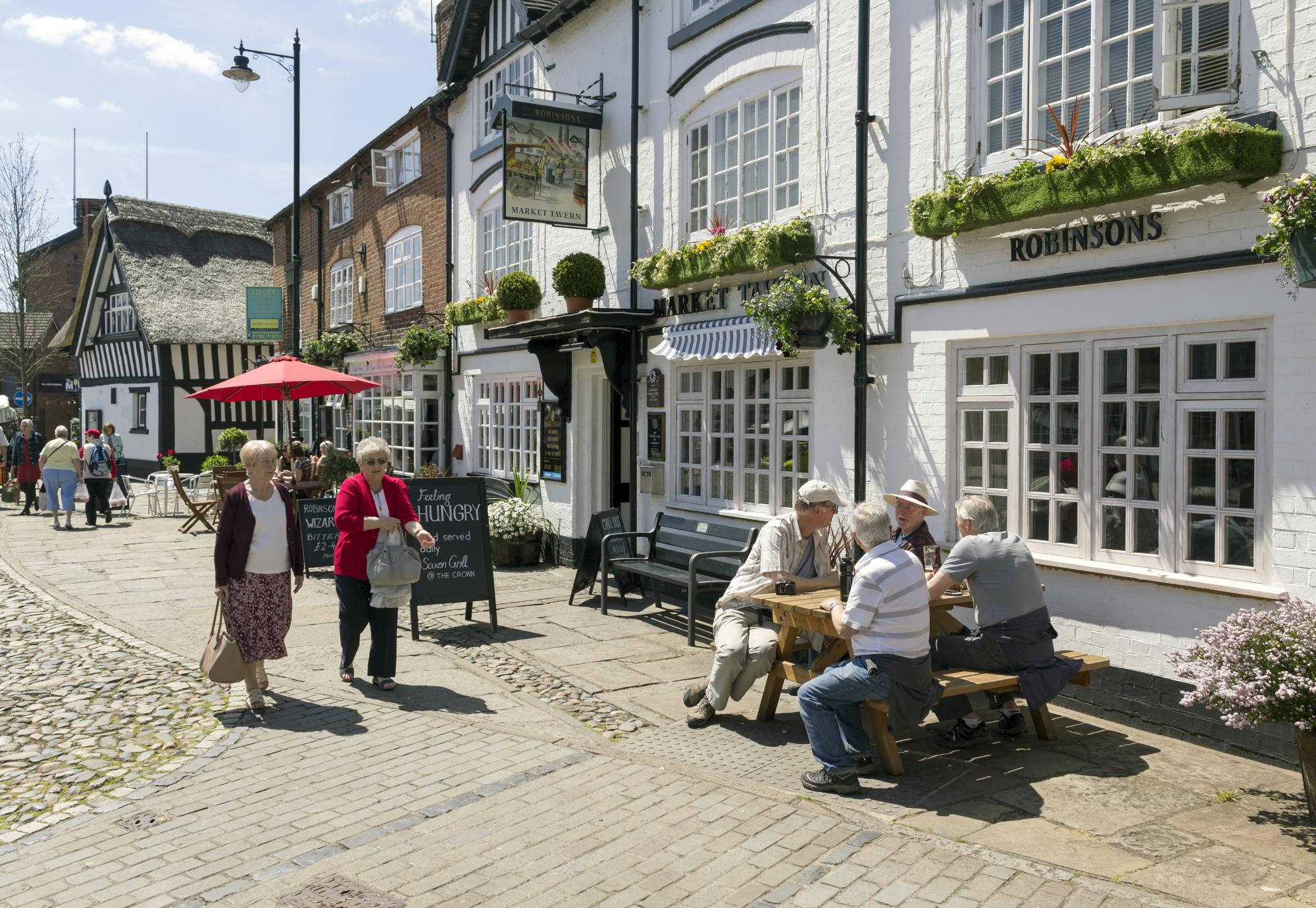 Sandbach in Cheshire