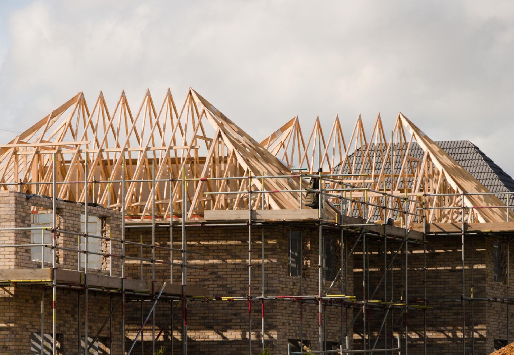 Housing construction site
