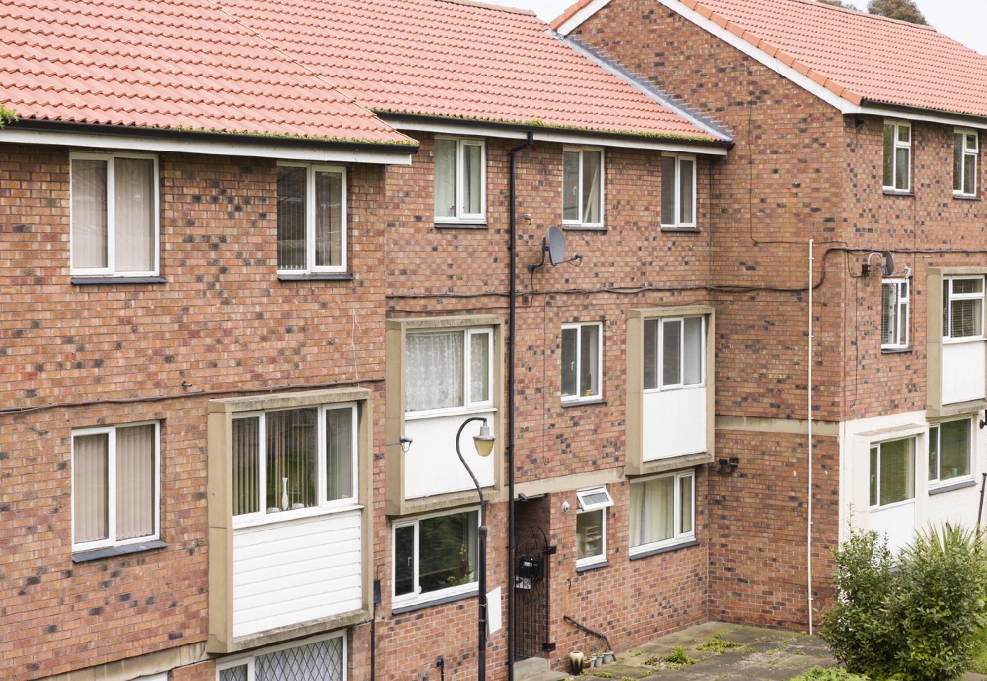 Row of terraced houses