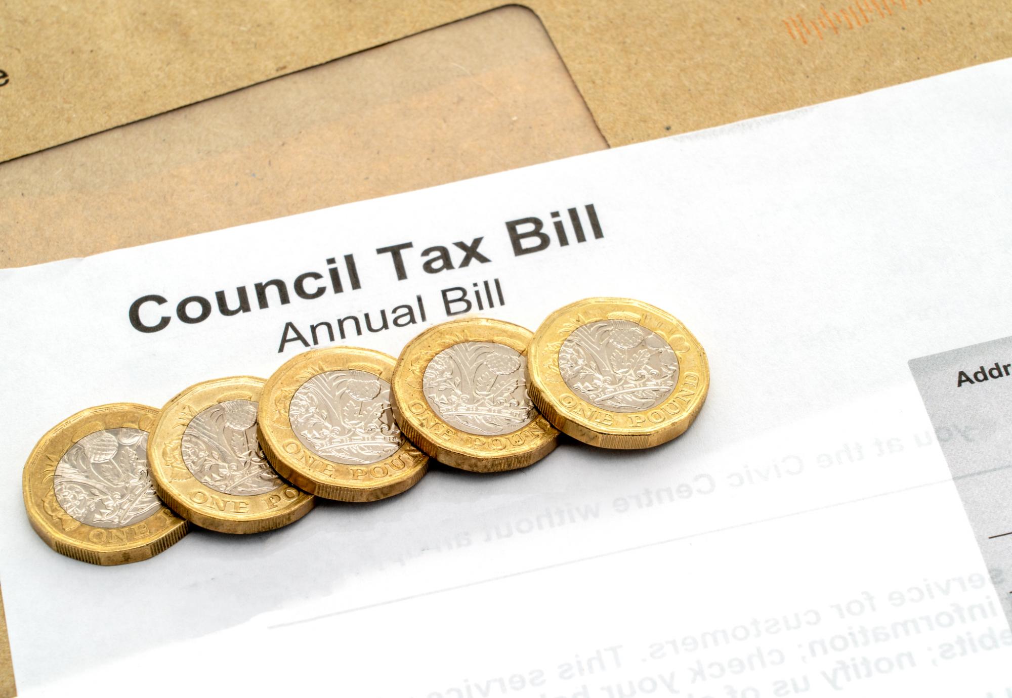 A UK council tax bill