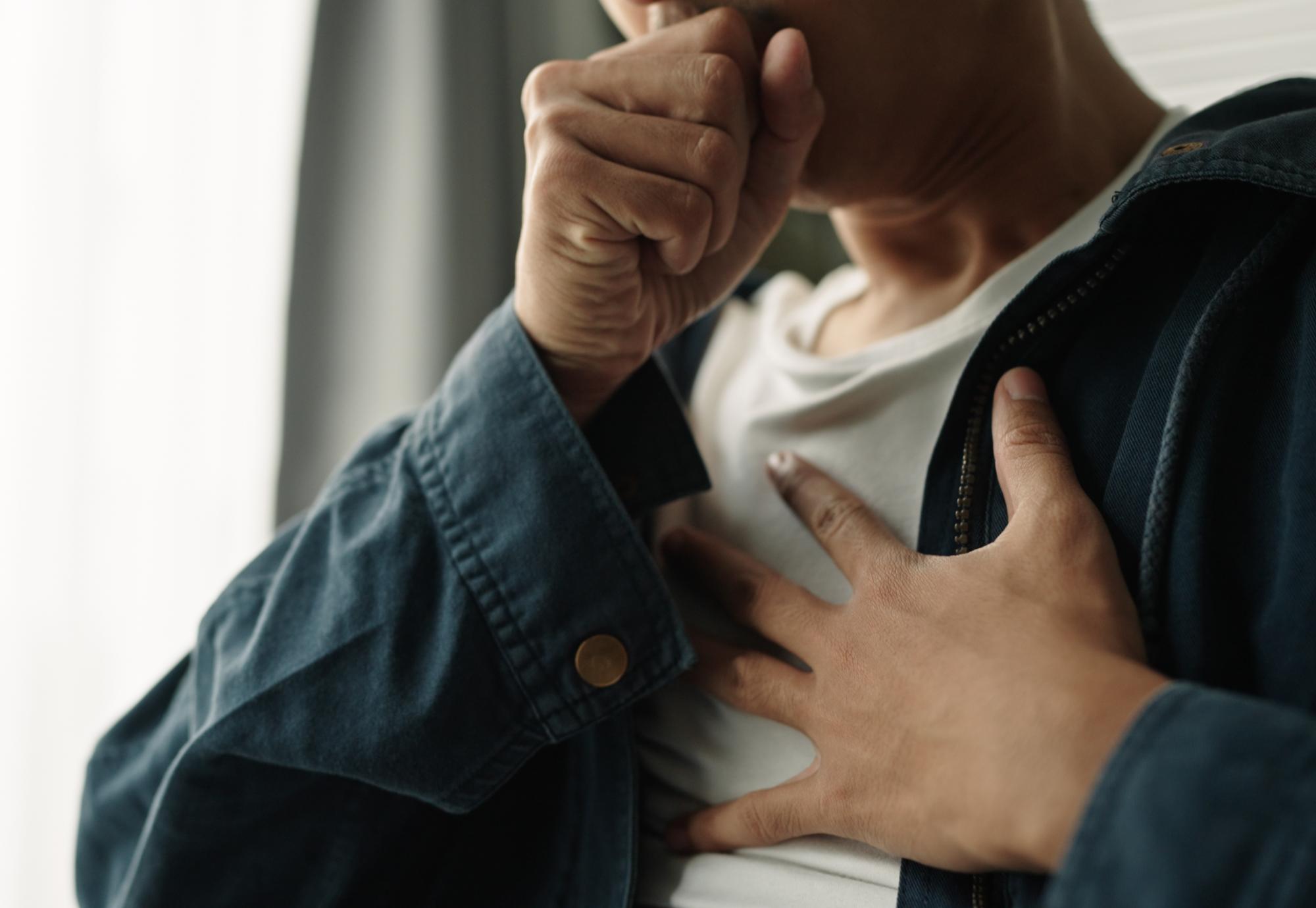 Man with cardiovascular disease