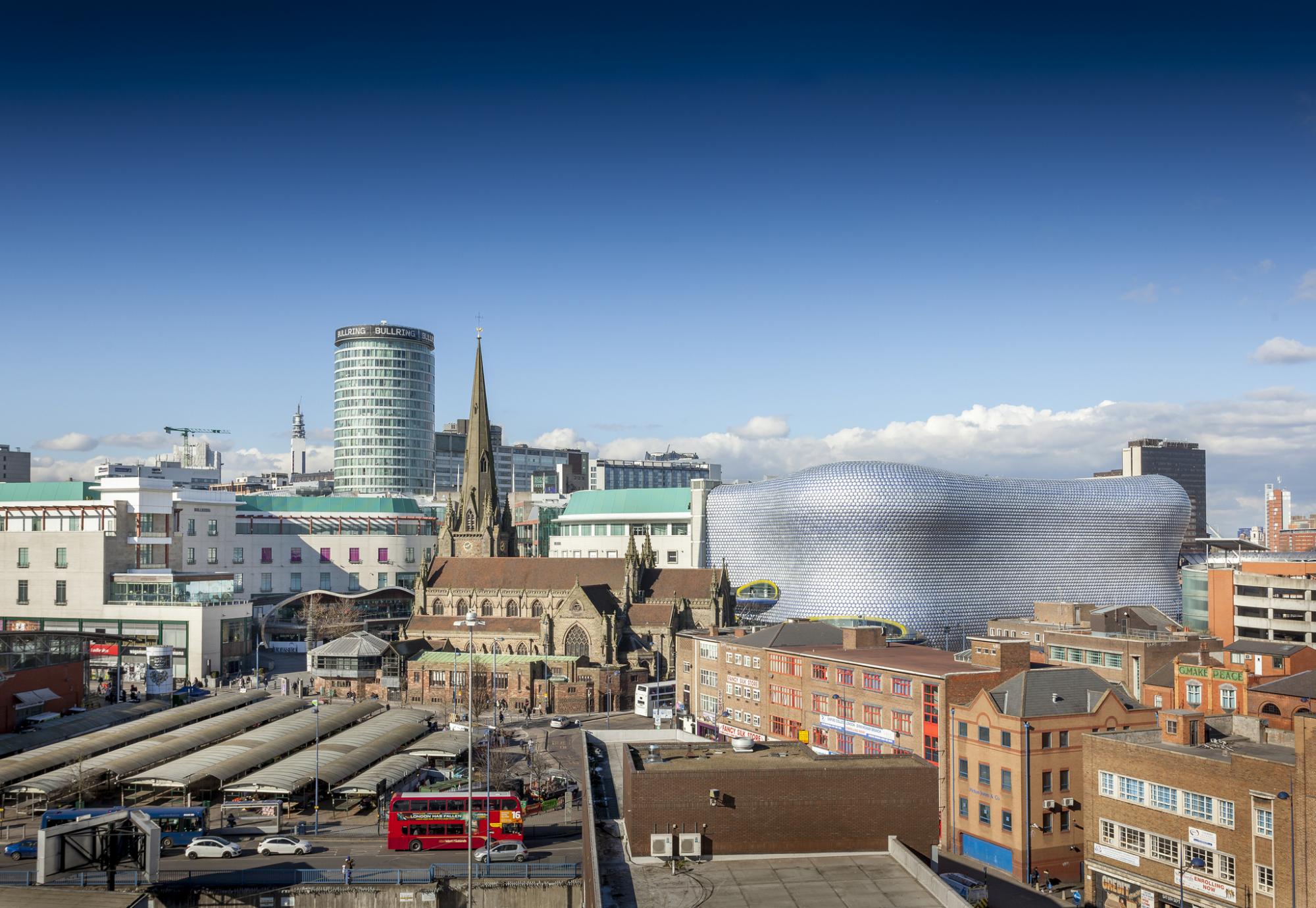 View of the Birmingham skyline