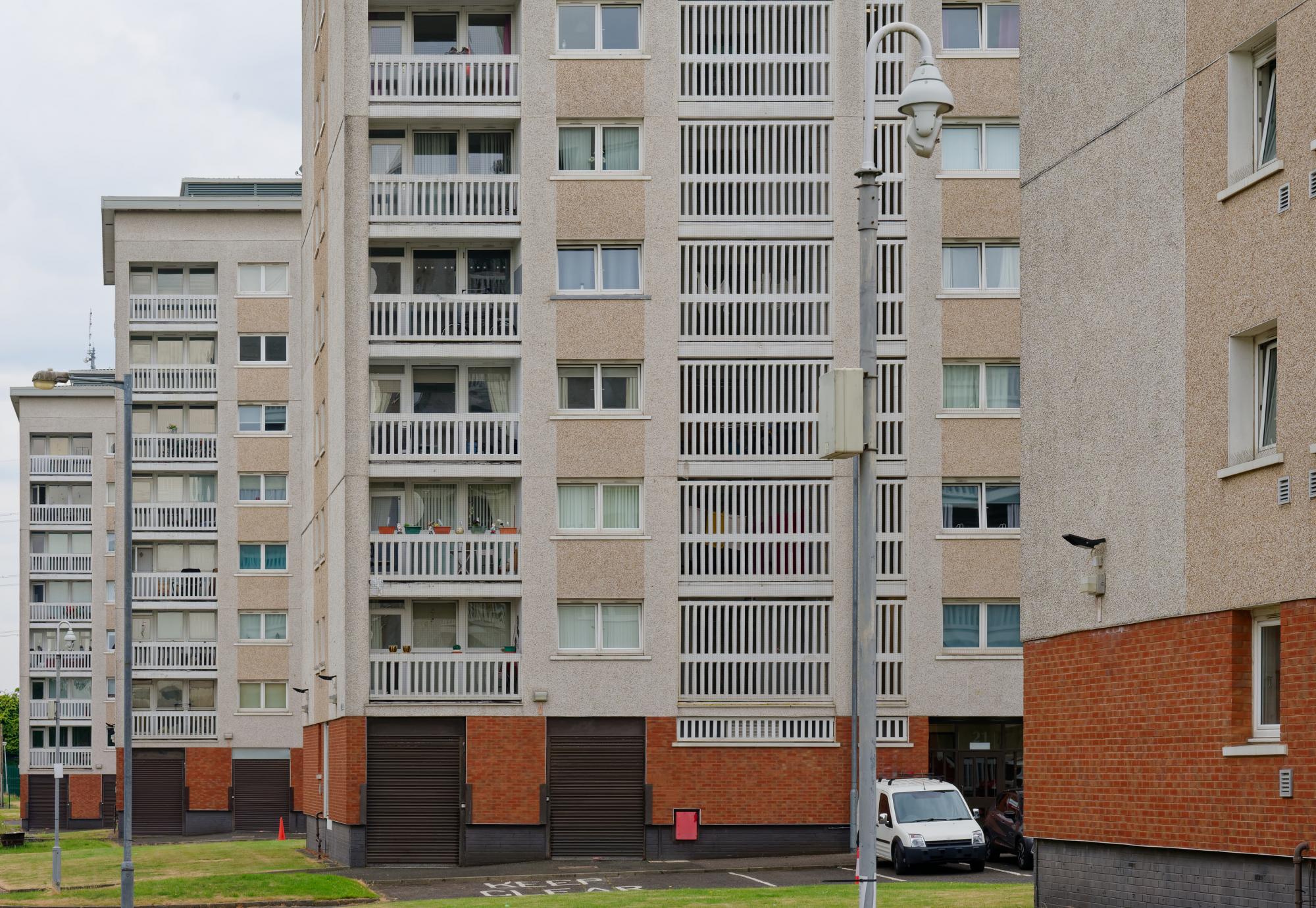 Council flats in Glasgow