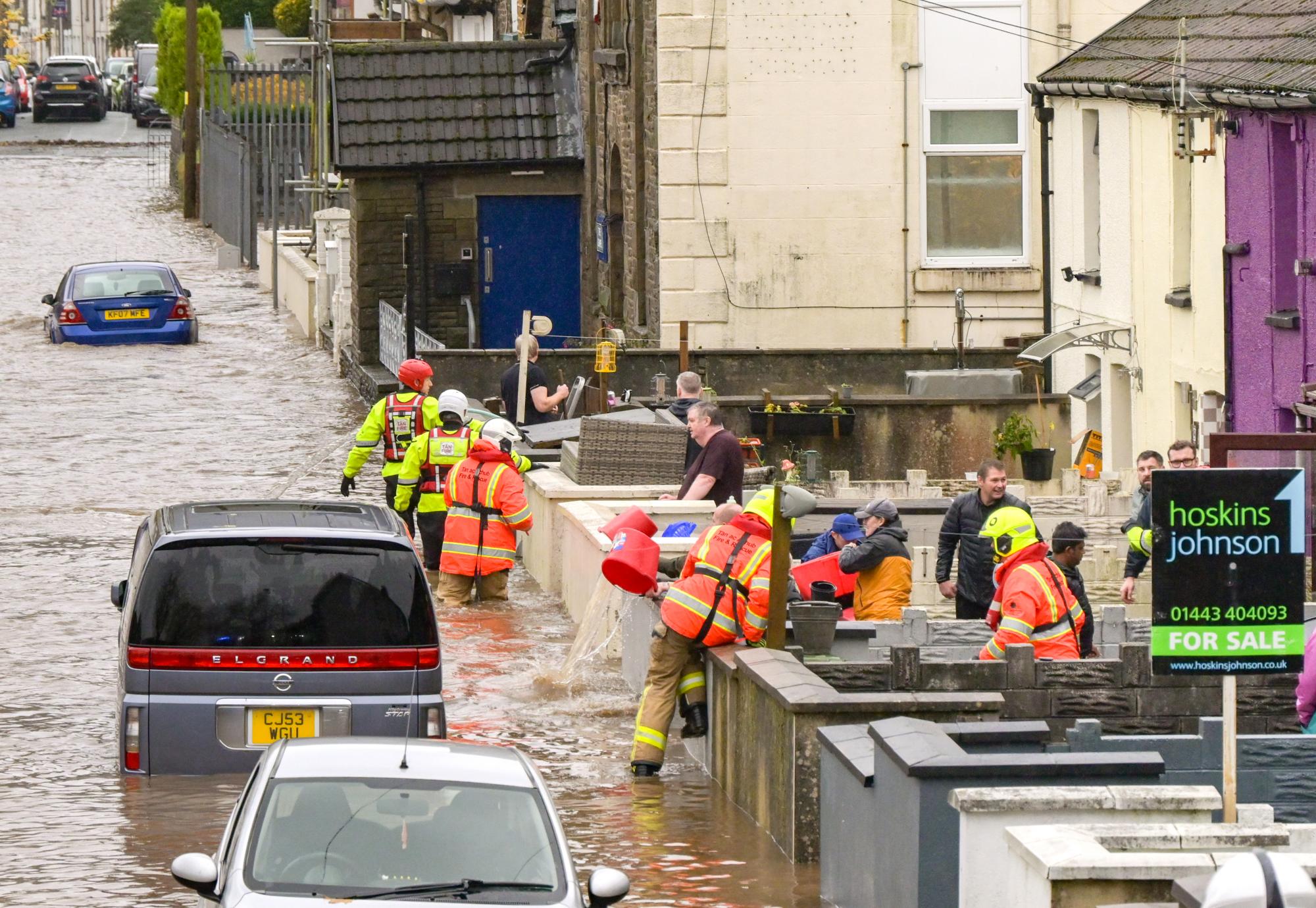 Flooding in Wales