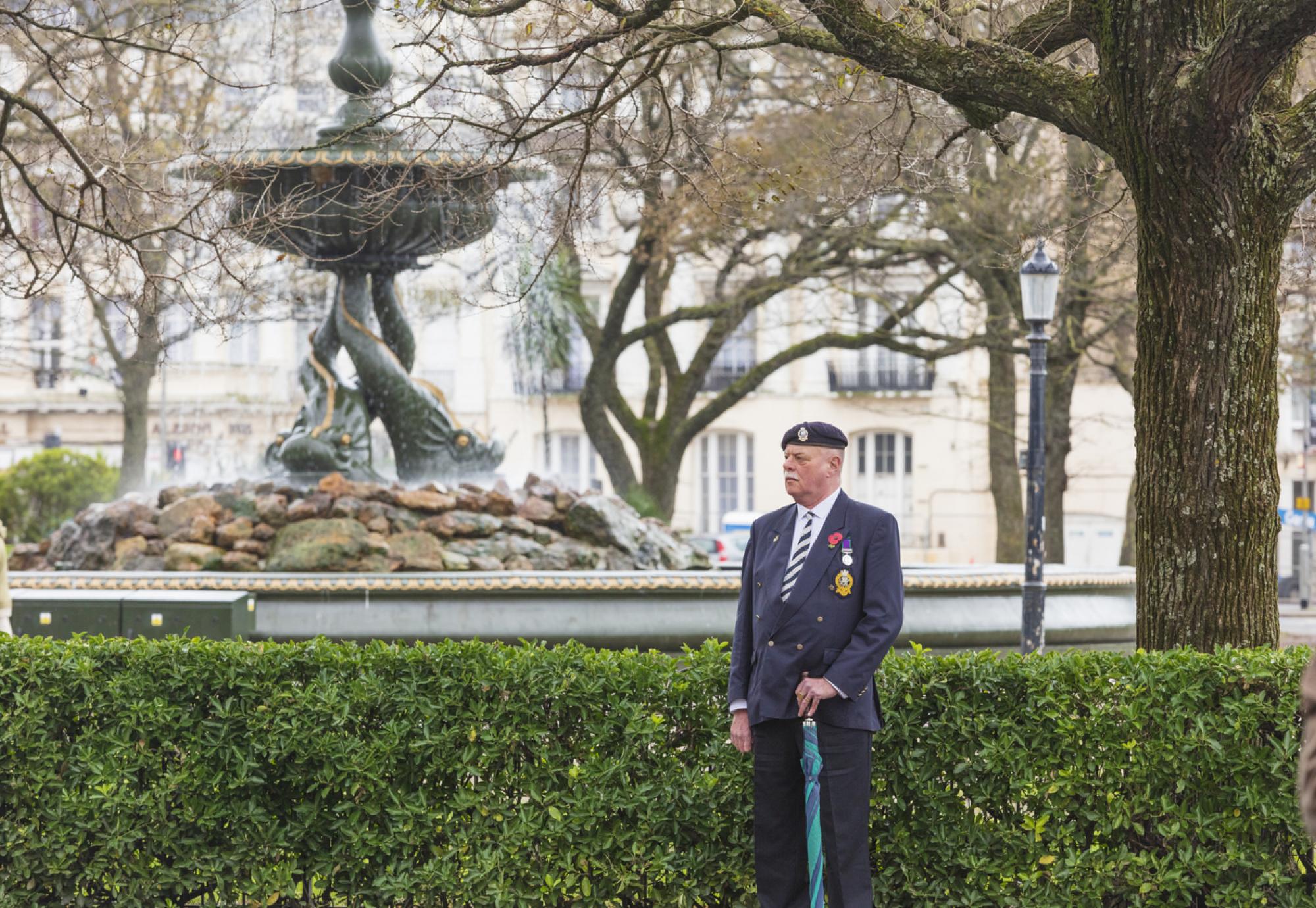 A British military veteran