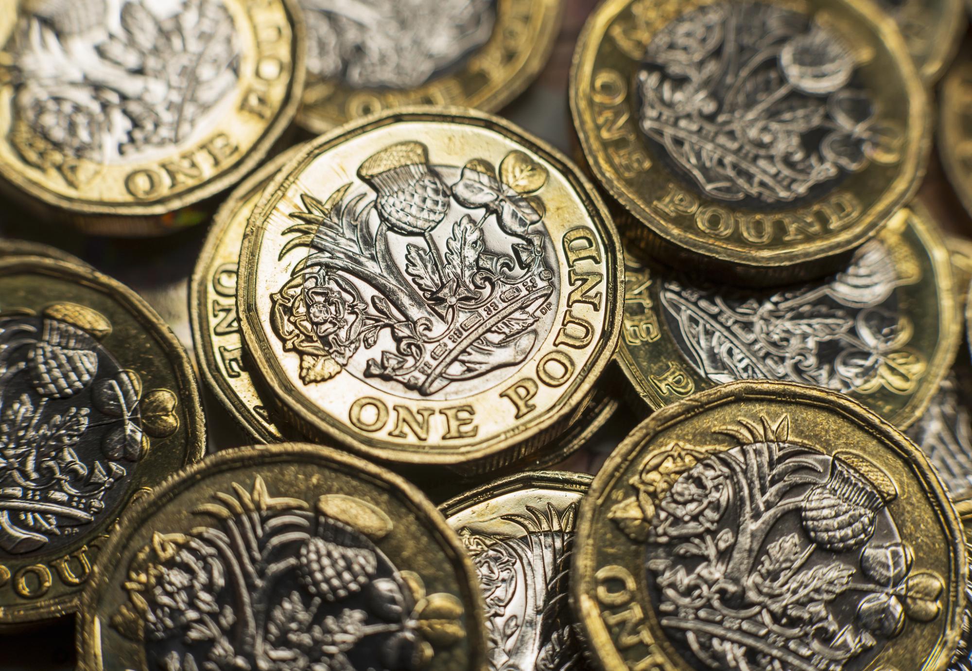 One Pound Coins