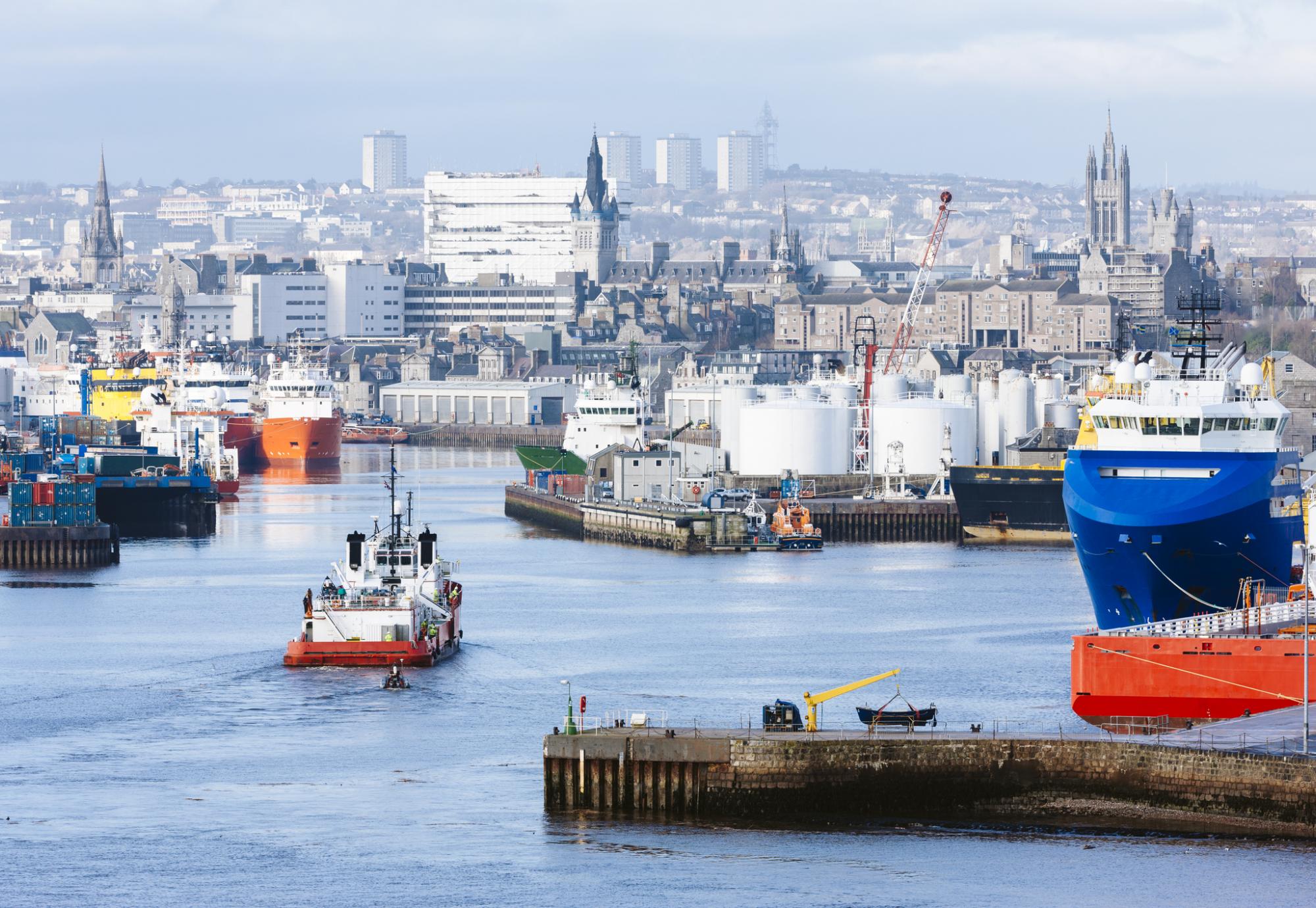 Aberdeen port