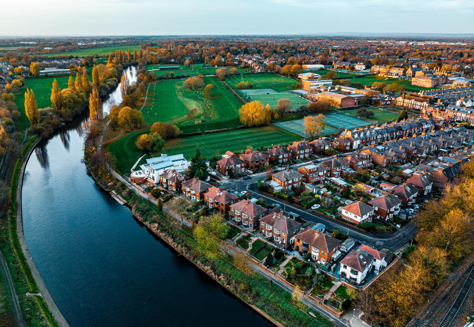 Houses on the River Ouse, York