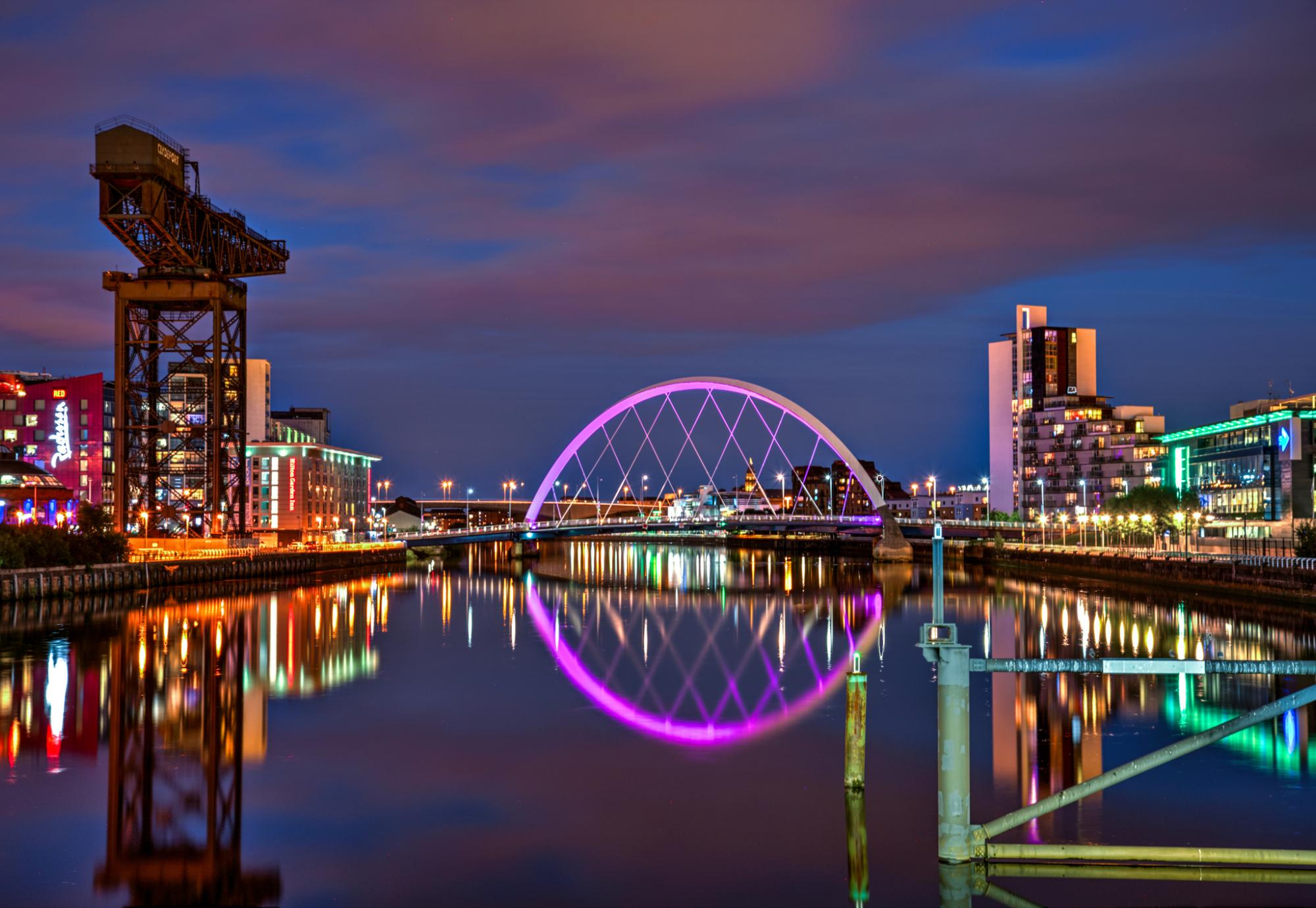 Clyde Arc in Glasgow