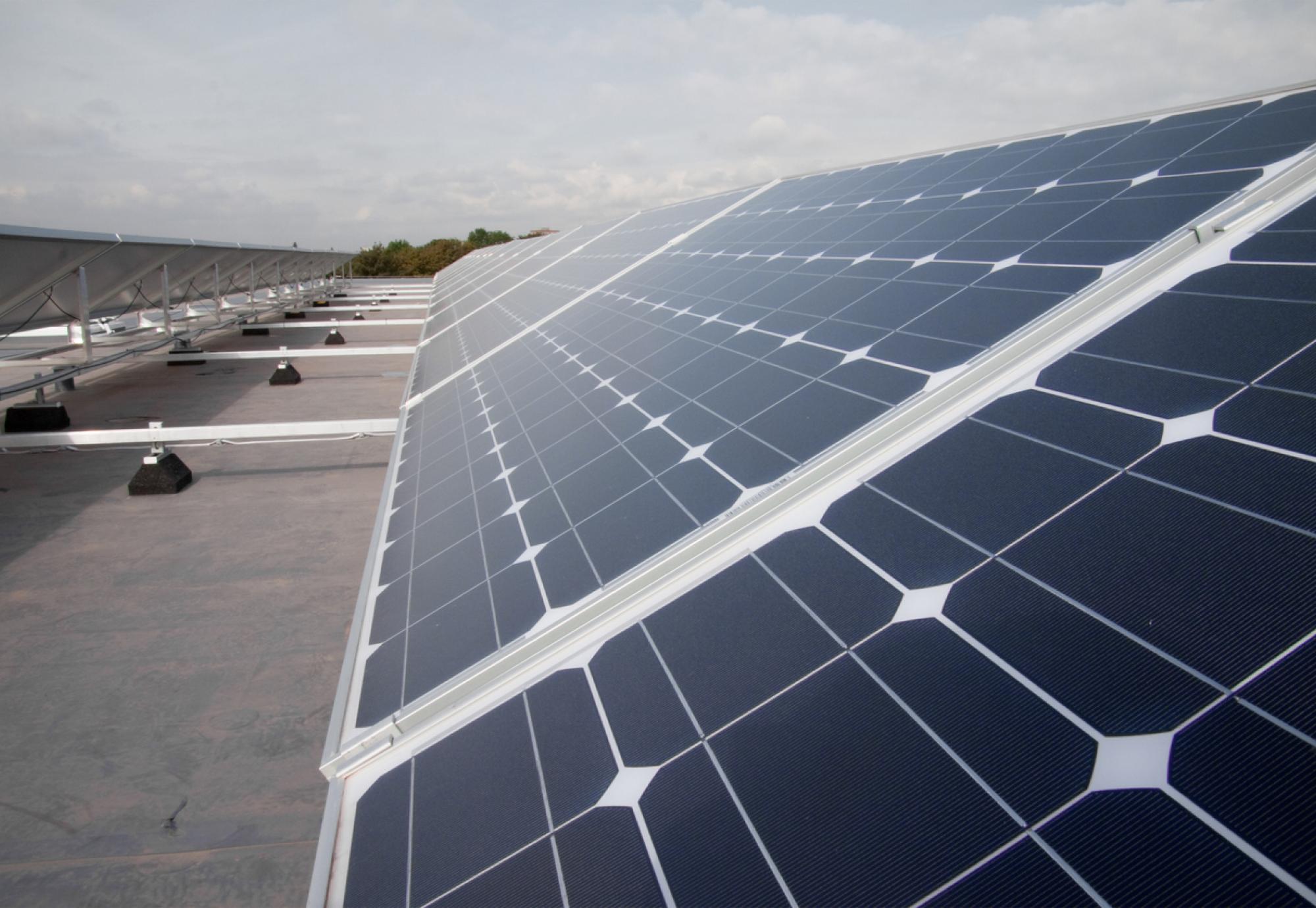 Solar panels in the UK