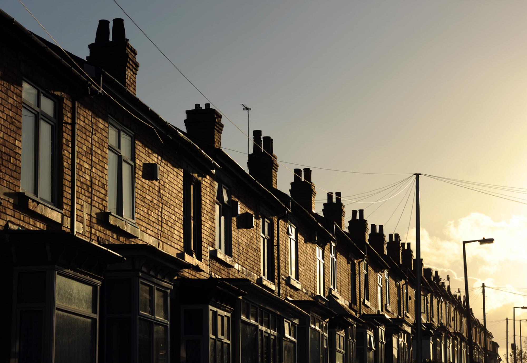 Terraced Housing in Smethwick, Birmingham