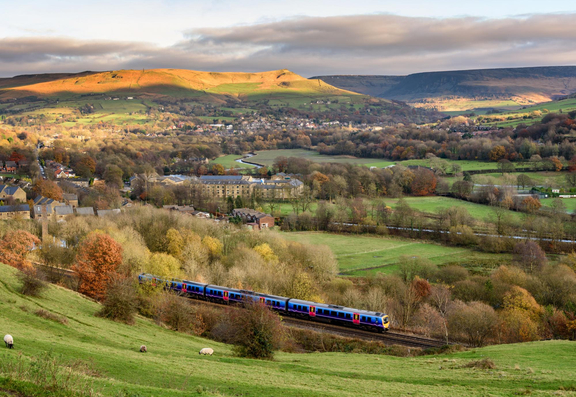 Train in Northern England
