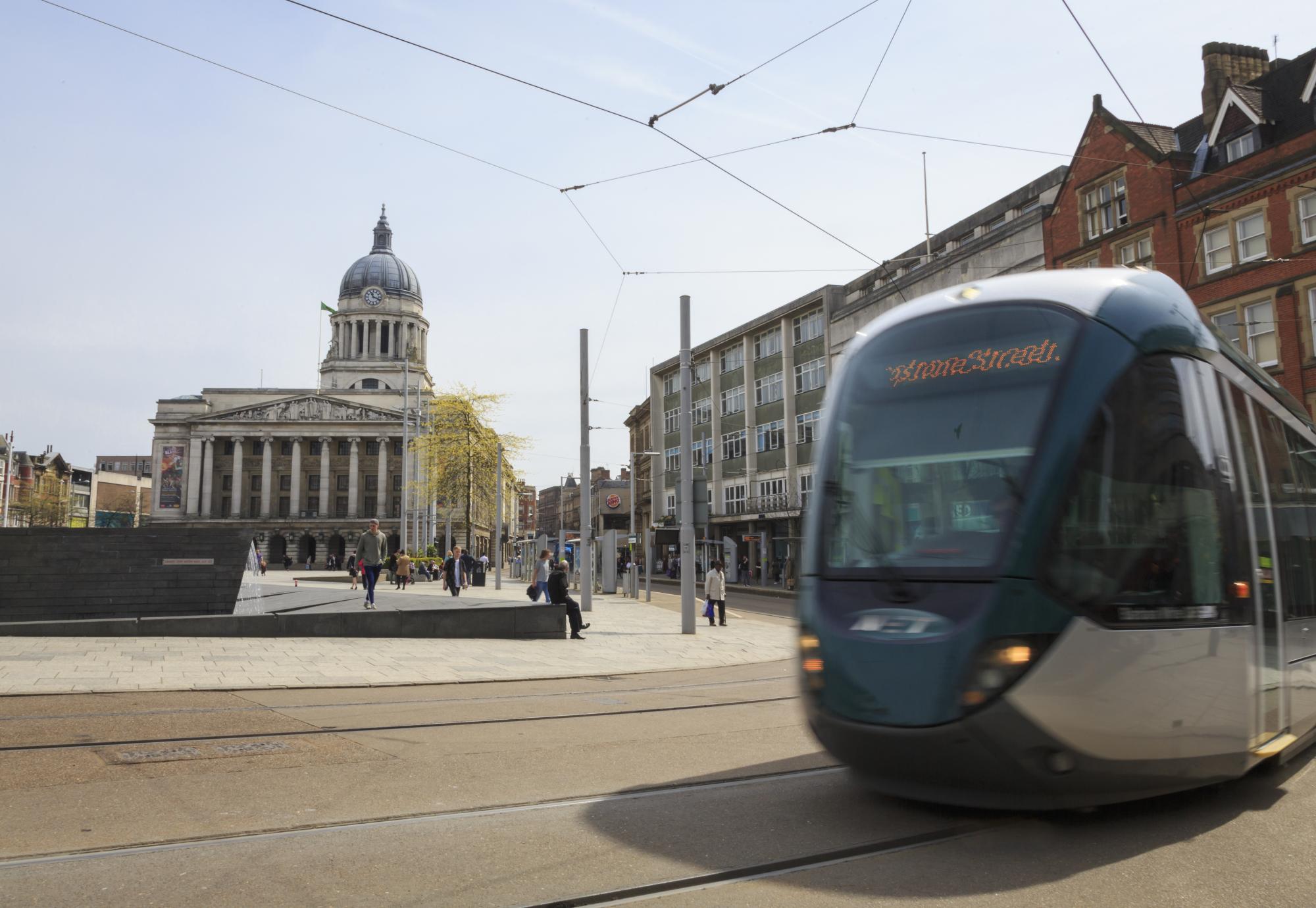 Nottingham tram