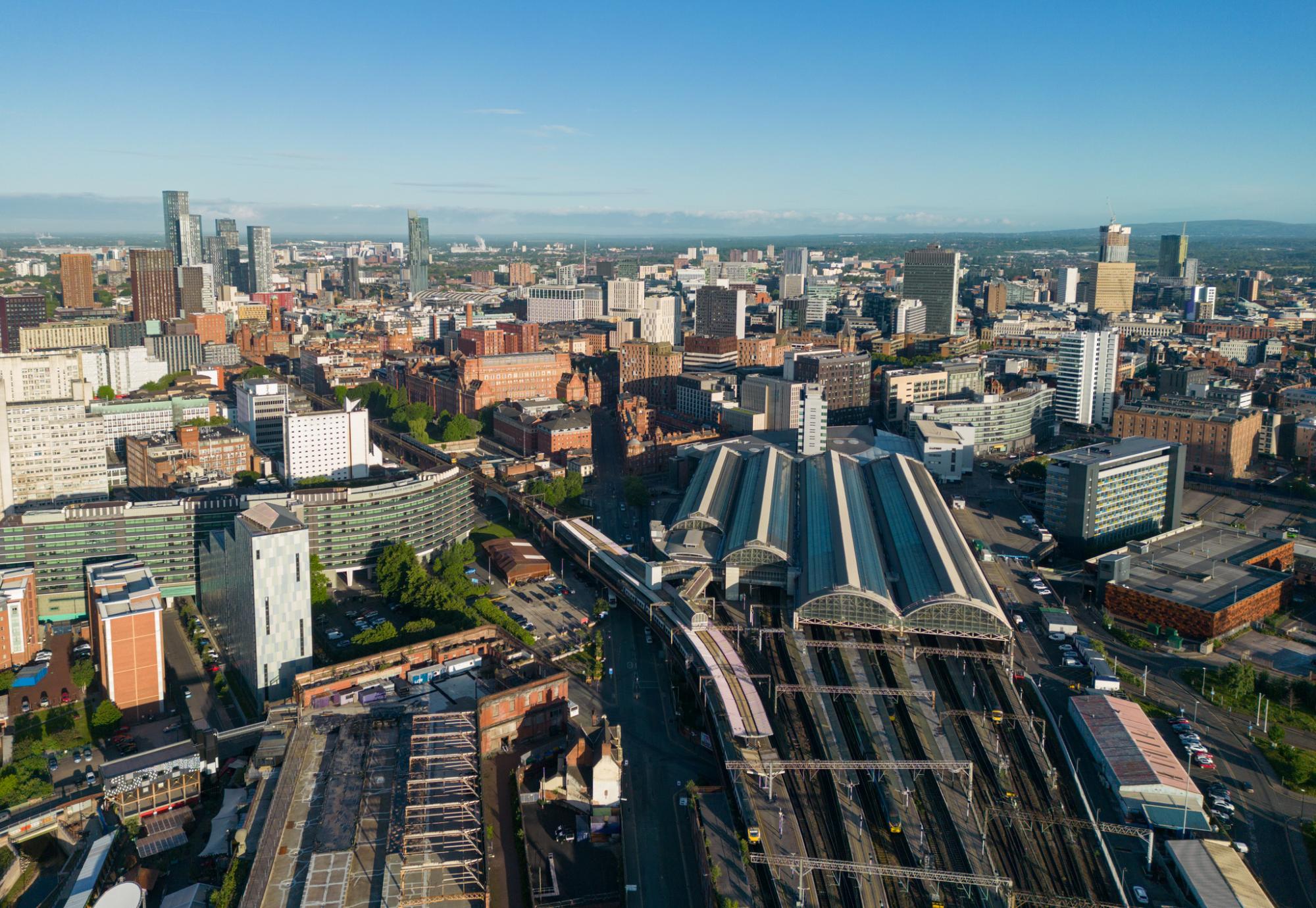 Manchester Piccadilly area