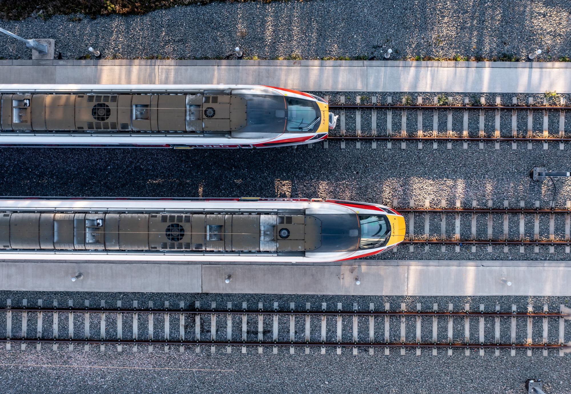 Trains at Doncaster Station